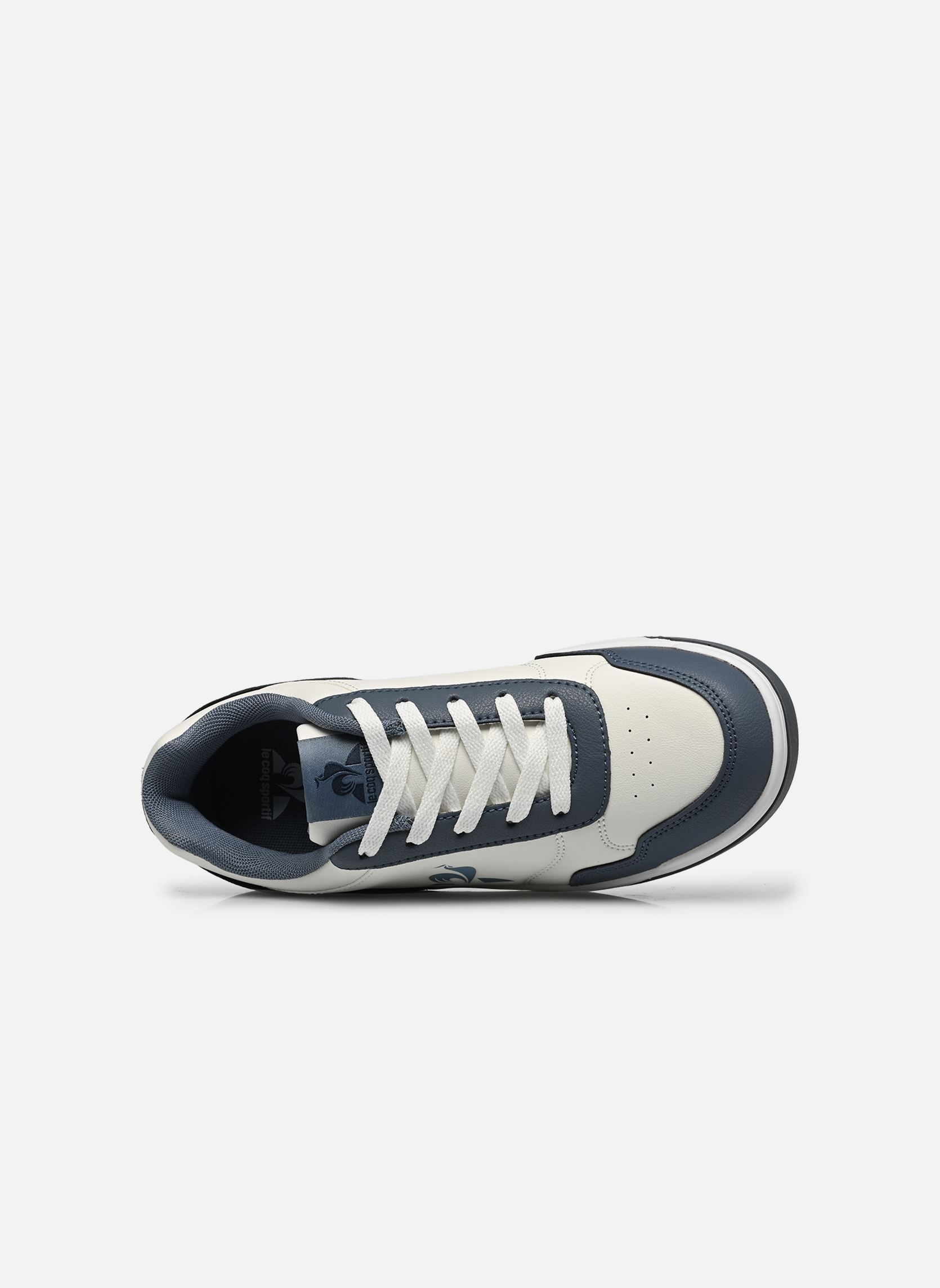 Baskets LCS COURT BREAKER GS garçon blanc Le Coq Sportif Baskets LCS COURT BREAKER GS garçon blanc optical white/ashley blue