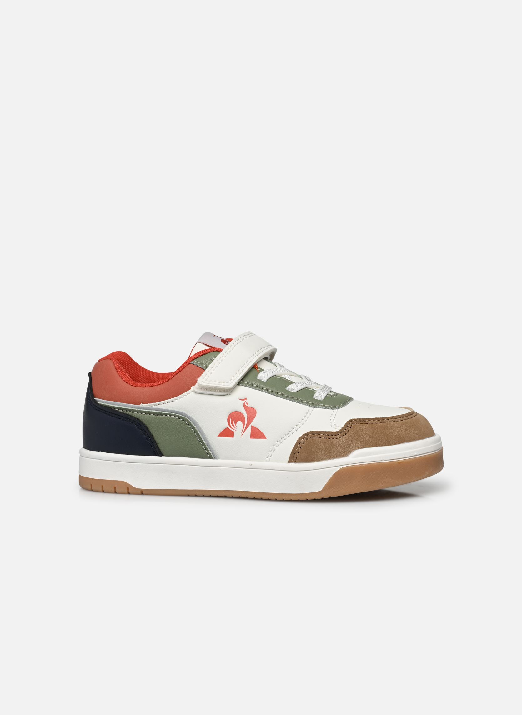 Zapatillas LCS COURT BREAKER PS niño blanco Le Coq Sportif Zapatillas LCS COURT BREAKER PS niño blanco Optical White/Orange