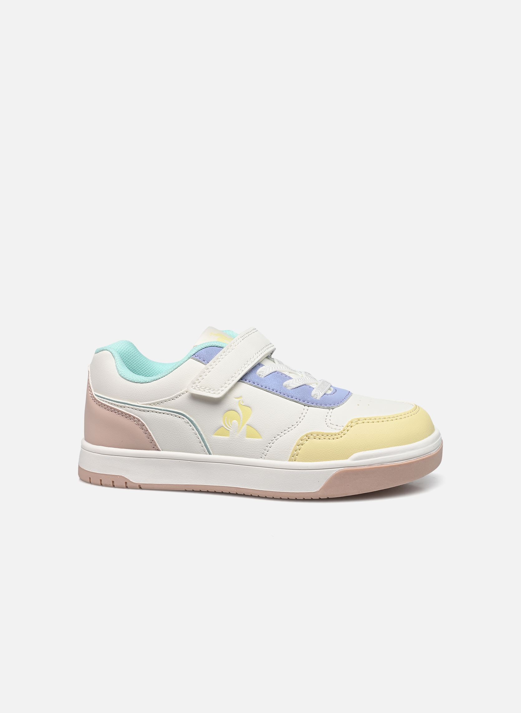 Sneakers LCS COURT BREAKER PS bambina multicolore Le Coq Sportif Sneakers LCS COURT BREAKER PS bambina multicolore Optical White/Pink