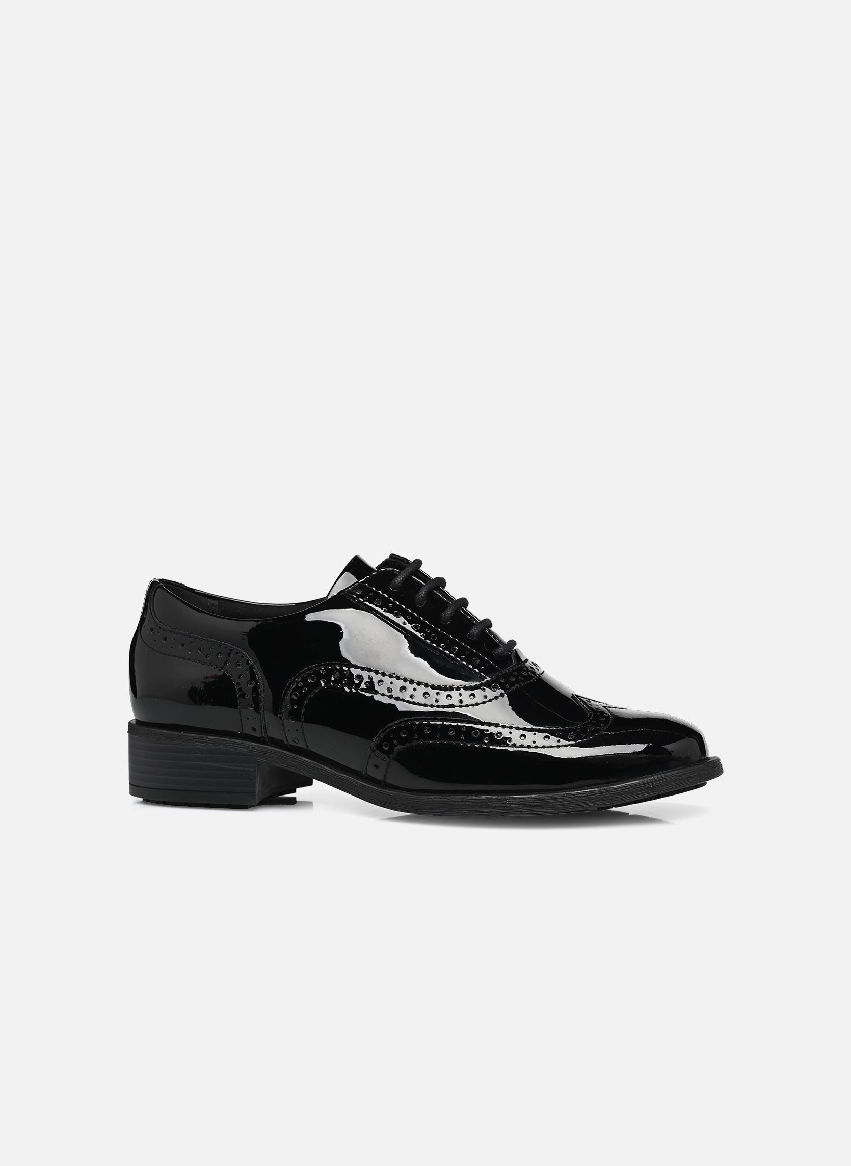 Derbys Havisham Oak damen schwarz Clarks Derbys Havisham Oak damen schwarz Black pat