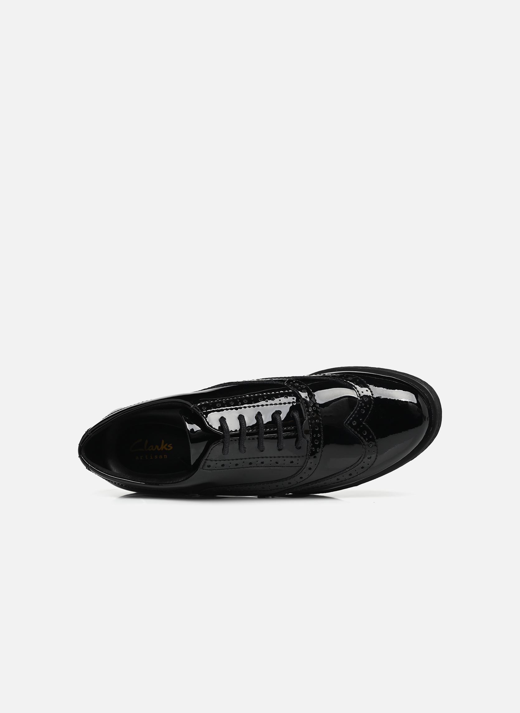 Derbys Havisham Oak damen schwarz Clarks Derbys Havisham Oak damen schwarz Black pat