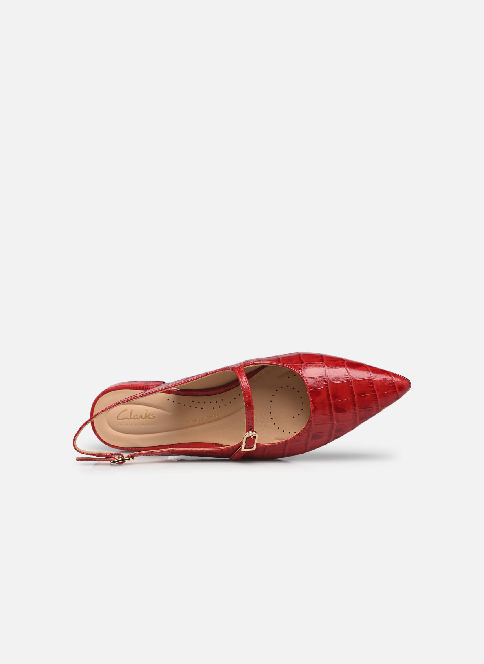 Slingback pumps Sensa15 Shine dames rood Clarks Slingback pumps Sensa15 Shine dames rood RED INTEREST