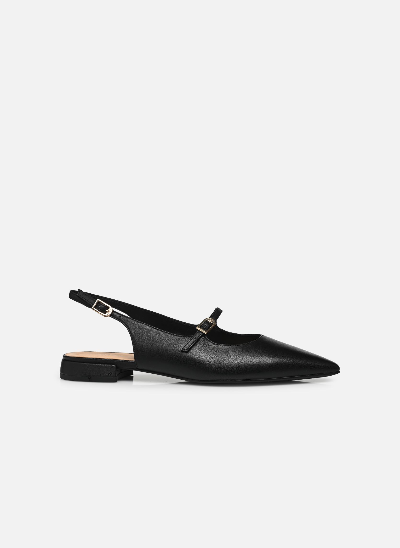 Slingback pumps Sensa15 Shine dames zwart Clarks Slingback pumps Sensa15 Shine dames zwart BLACK LEATHER