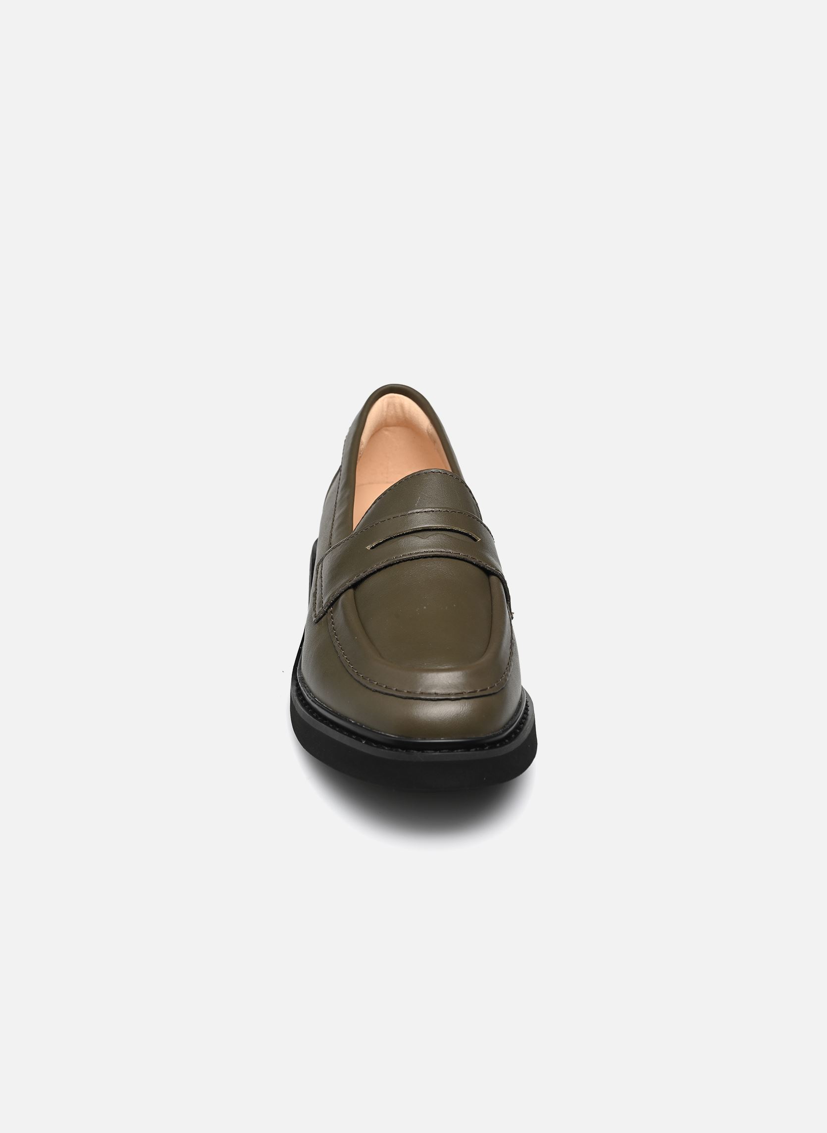 Mocassins Splend Edge femme vert Clarks Mocassins Splend Edge femme vert DARK OLIVE LEA