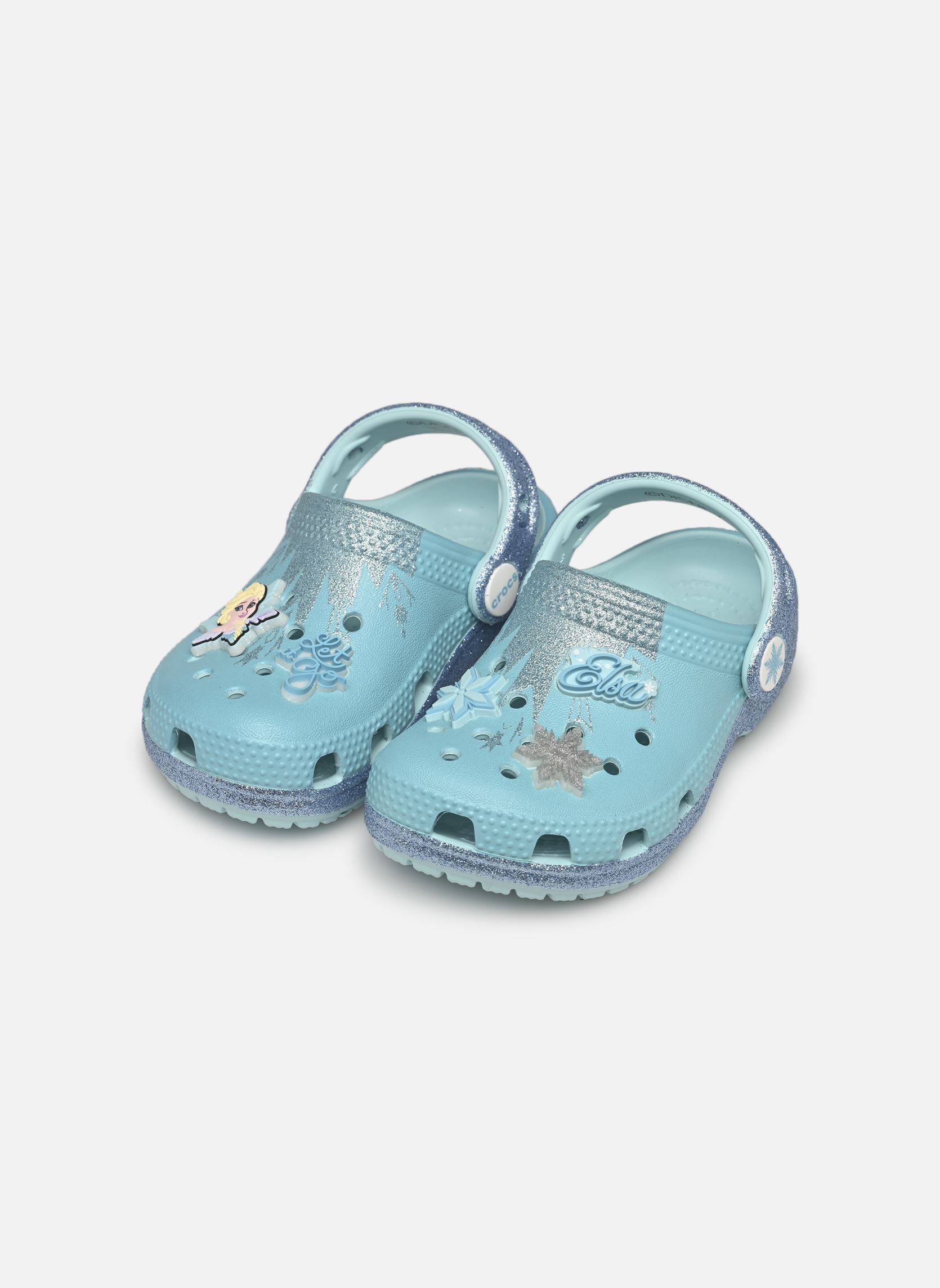 Mules et sabots Frozen Elsa Classic Clog T fille bleu Crocs Mules et sabots Frozen Elsa Classic Clog T fille bleu Multi
