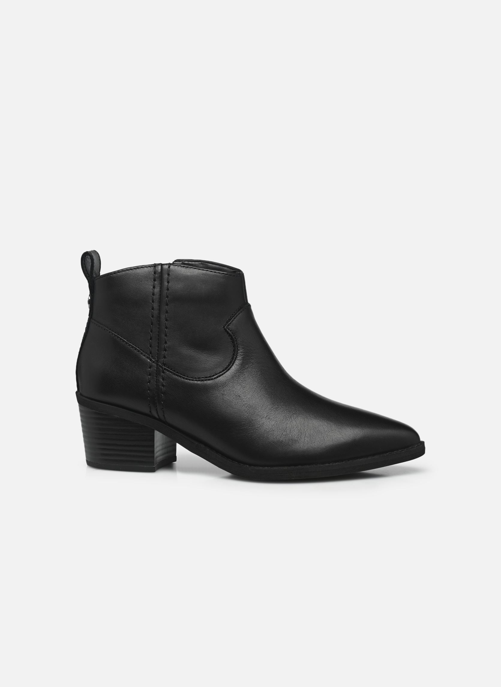 Bottines santiags Morzine Sky femme noir Clarks Bottines santiags Morzine Sky femme noir BLACK LEATHER