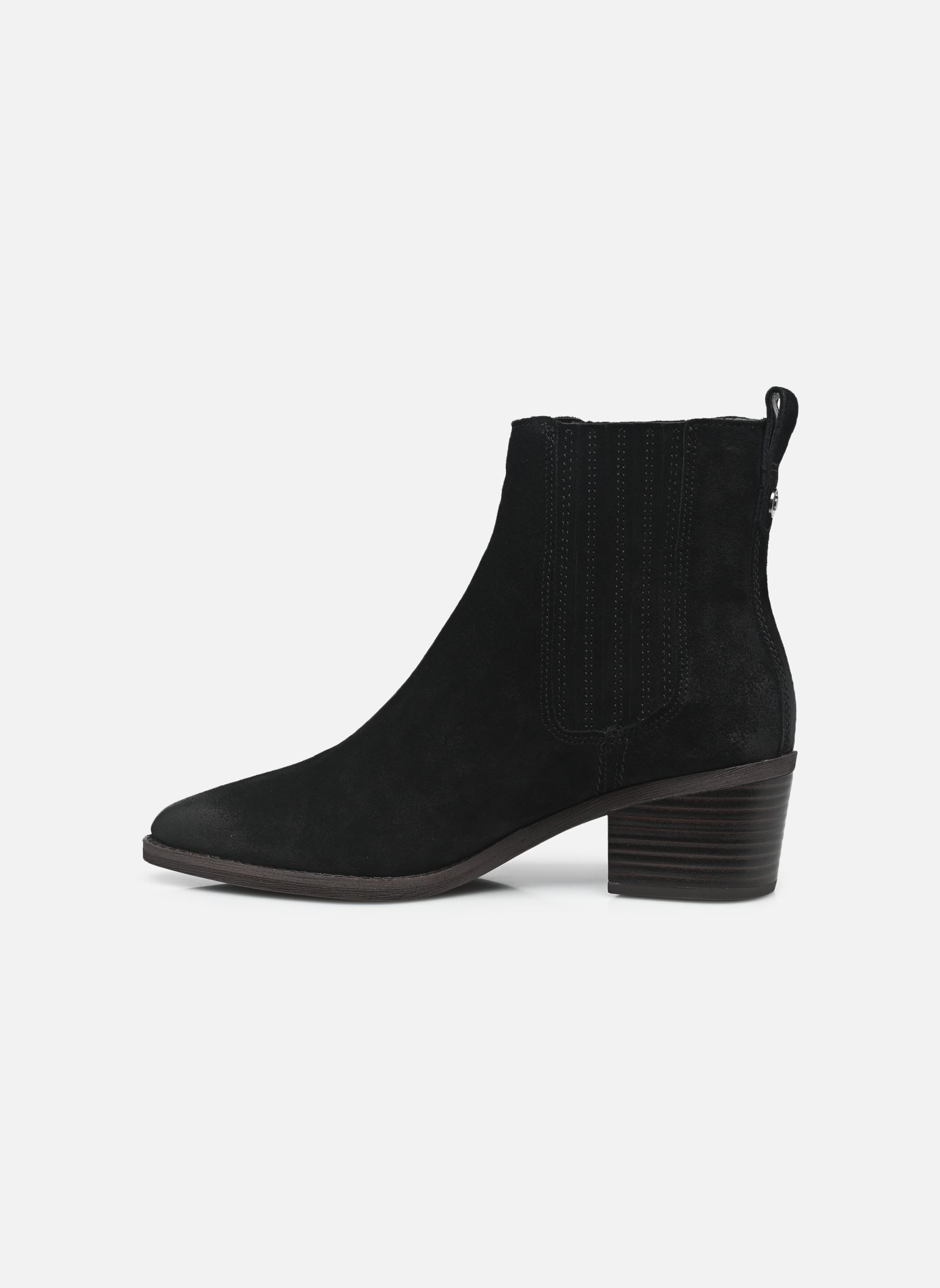Cowboy-Stiefeletten Morzine Top damen schwarz Clarks Cowboy-Stiefeletten Morzine Top damen schwarz BLACK SDE