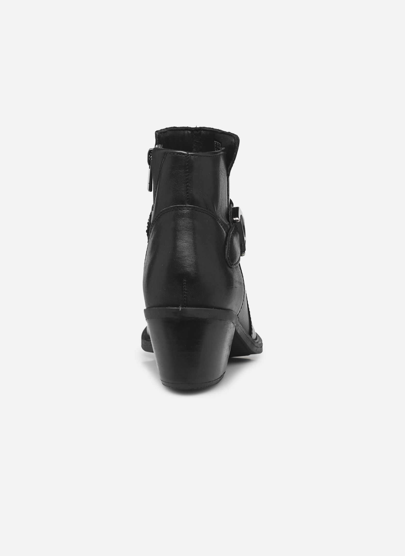 Bottines santiags Neva Buckle femme noir Clarks Bottines santiags Neva Buckle femme noir BLACK LEATHER
