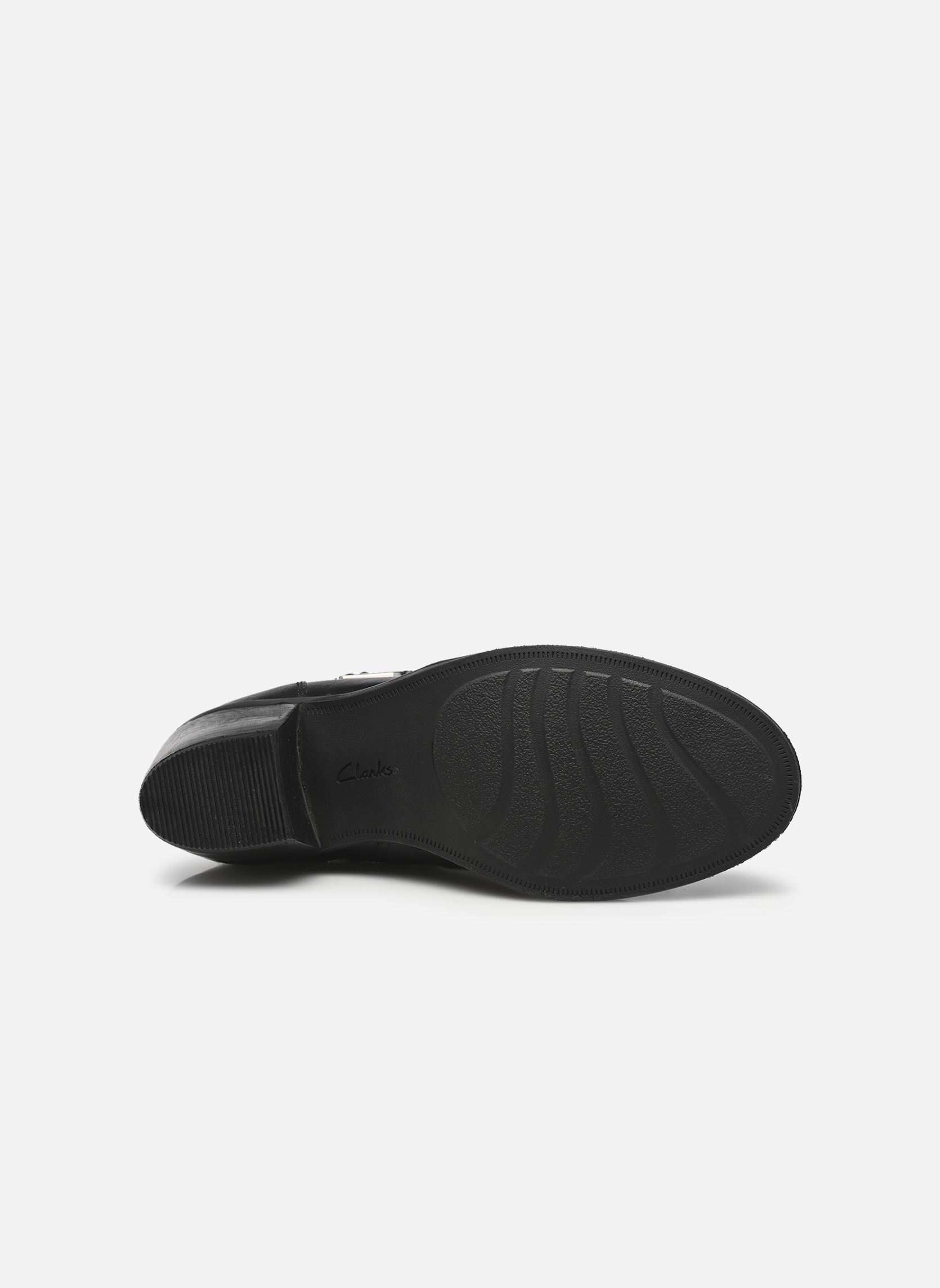 Bottines santiags Neva Buckle femme noir Clarks Bottines santiags Neva Buckle femme noir BLACK LEATHER