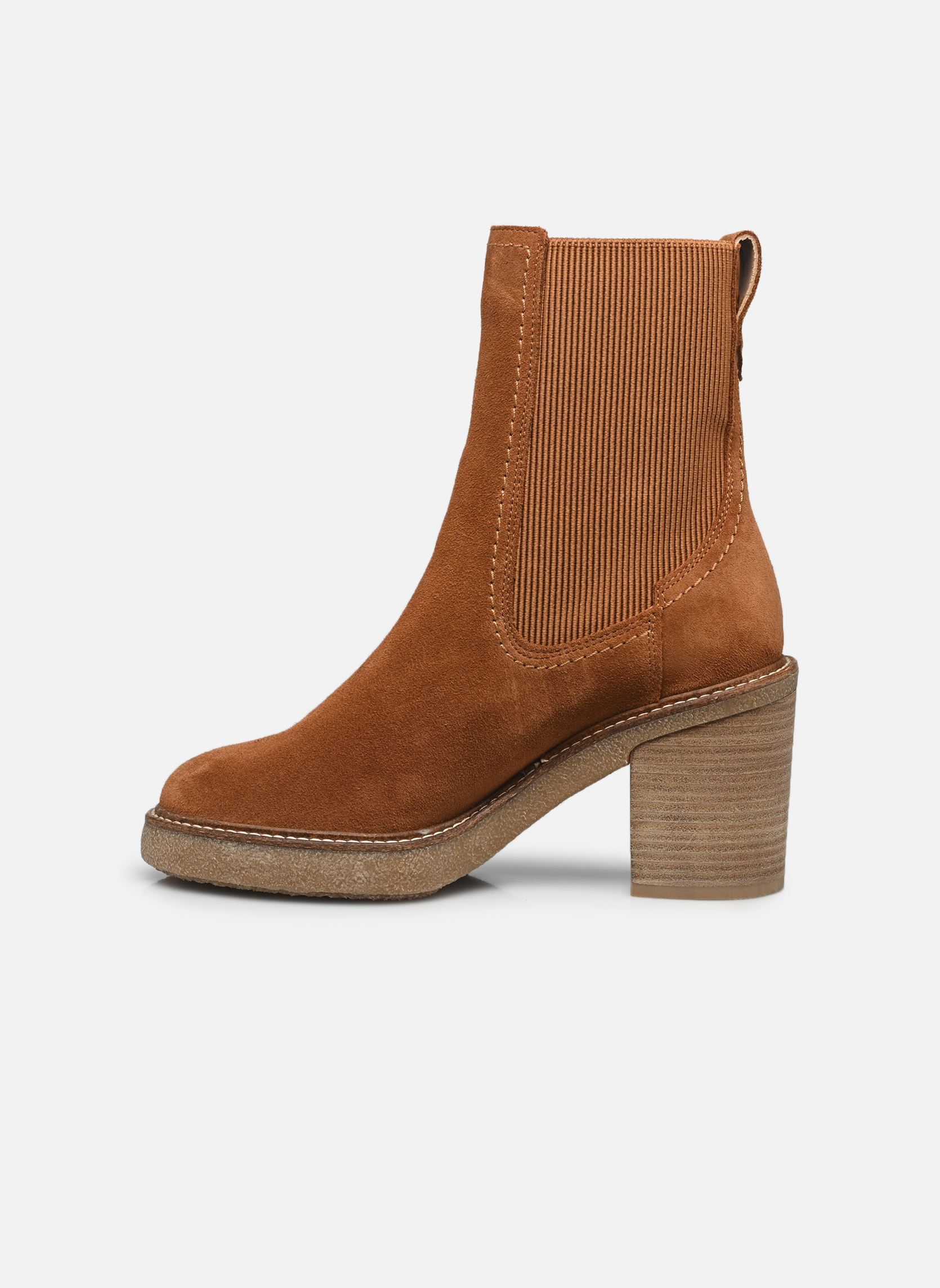 Stiefeletten und Stiefel Cassiano Top damen braun Clarks Stiefeletten und Stiefel Cassiano Top damen braun MID TAN SDE
