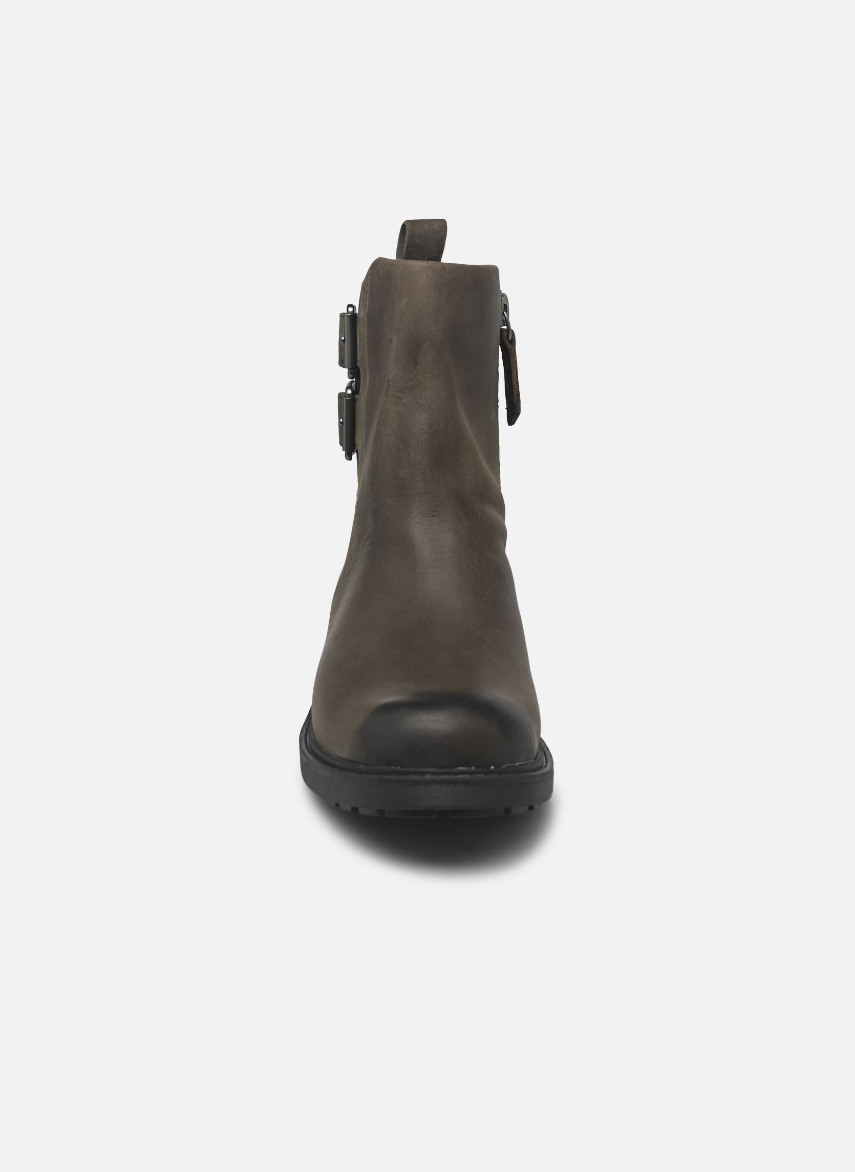 Stiefeletten und Stiefel Orinoco2 Bay damen grau Clarks Stiefeletten und Stiefel Orinoco2 Bay damen grau MOLE GREY LEA