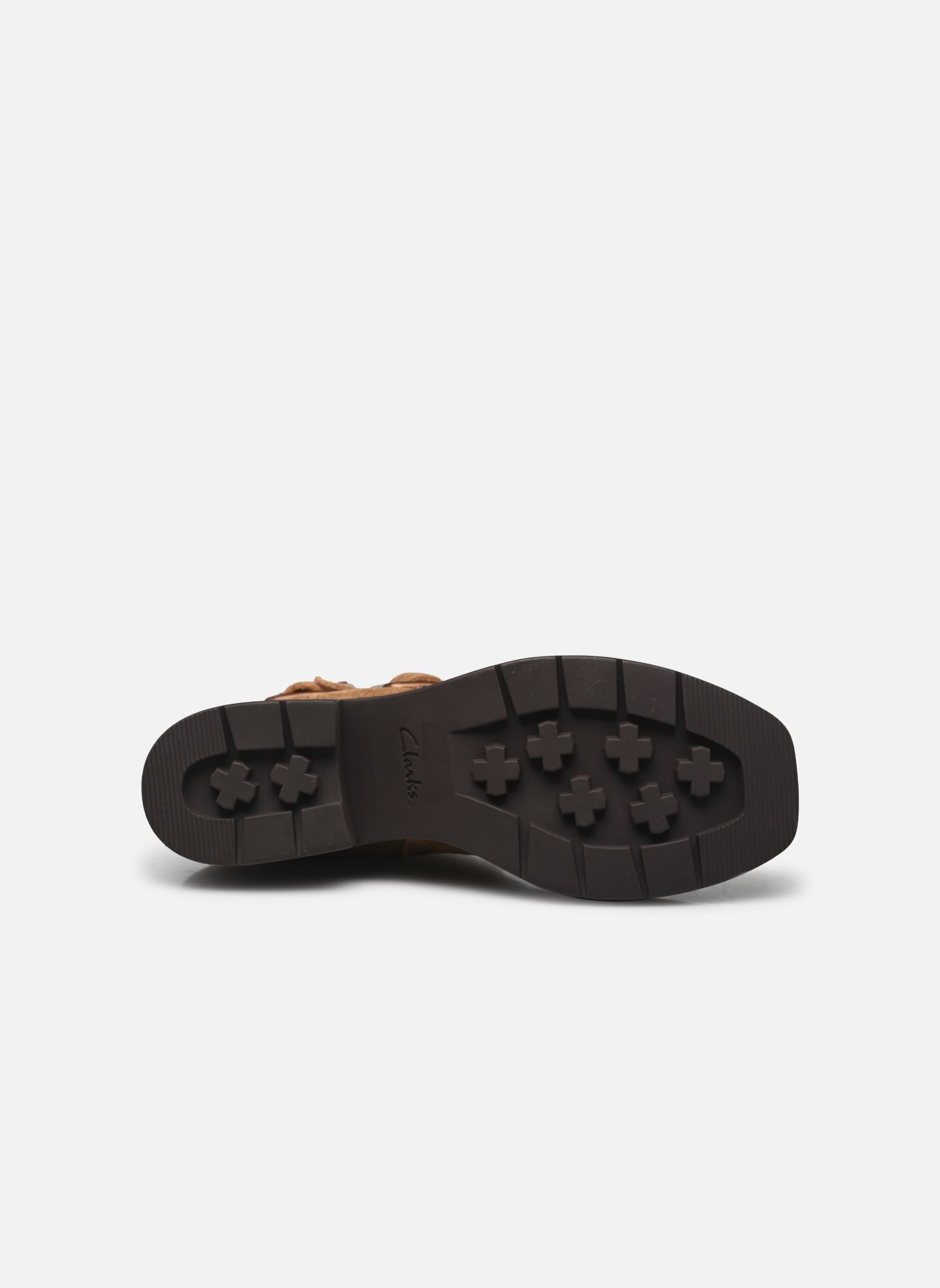 Botines motociclistas Rebelle Buckle mujer marrón Clarks Botines motociclistas Rebelle Buckle mujer marrón WALNUT SUEDE