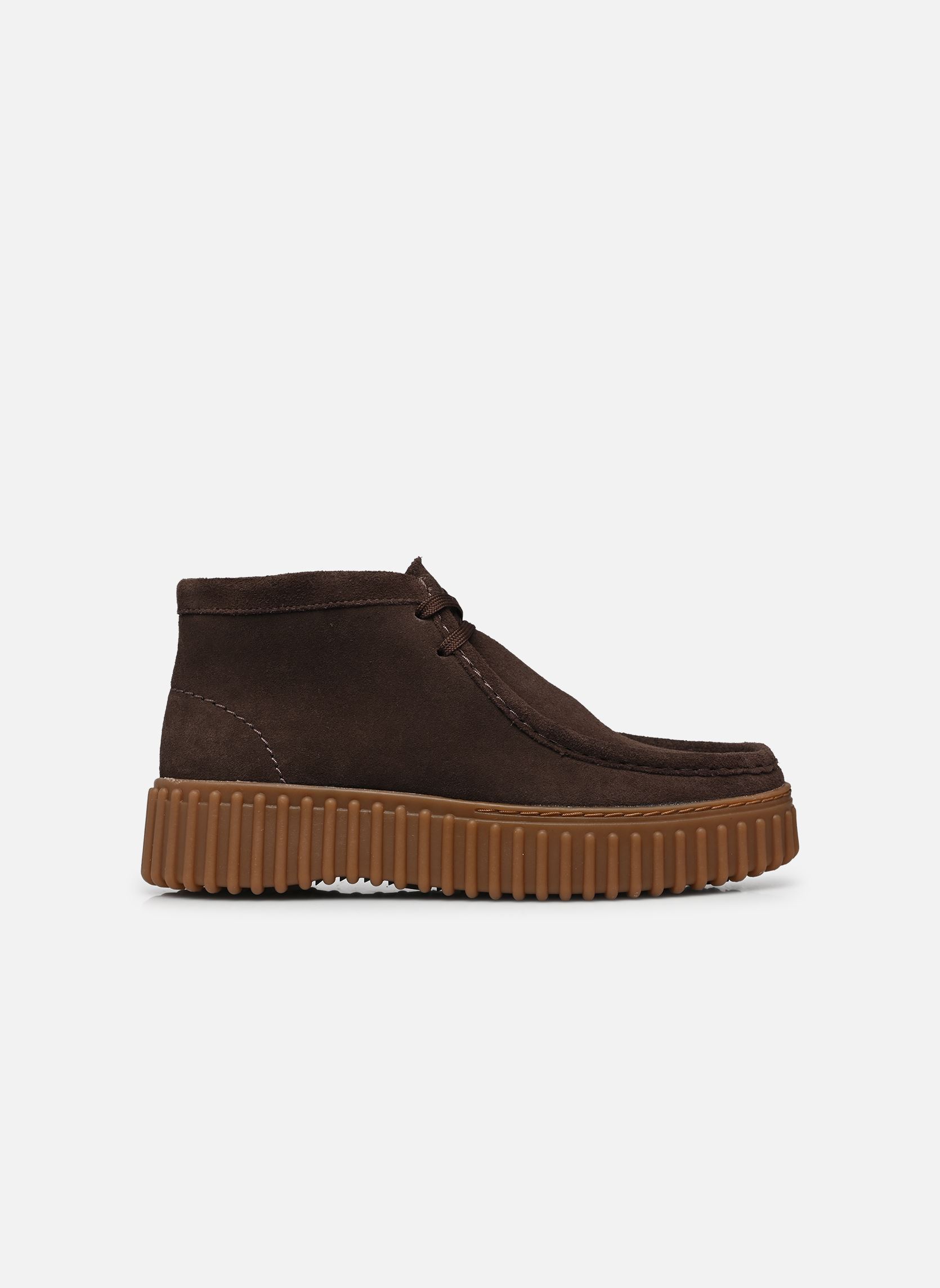 Derbys Torhill Moss damen braun Clarks Derbys Torhill Moss damen braun DARK BROWN SUEDE