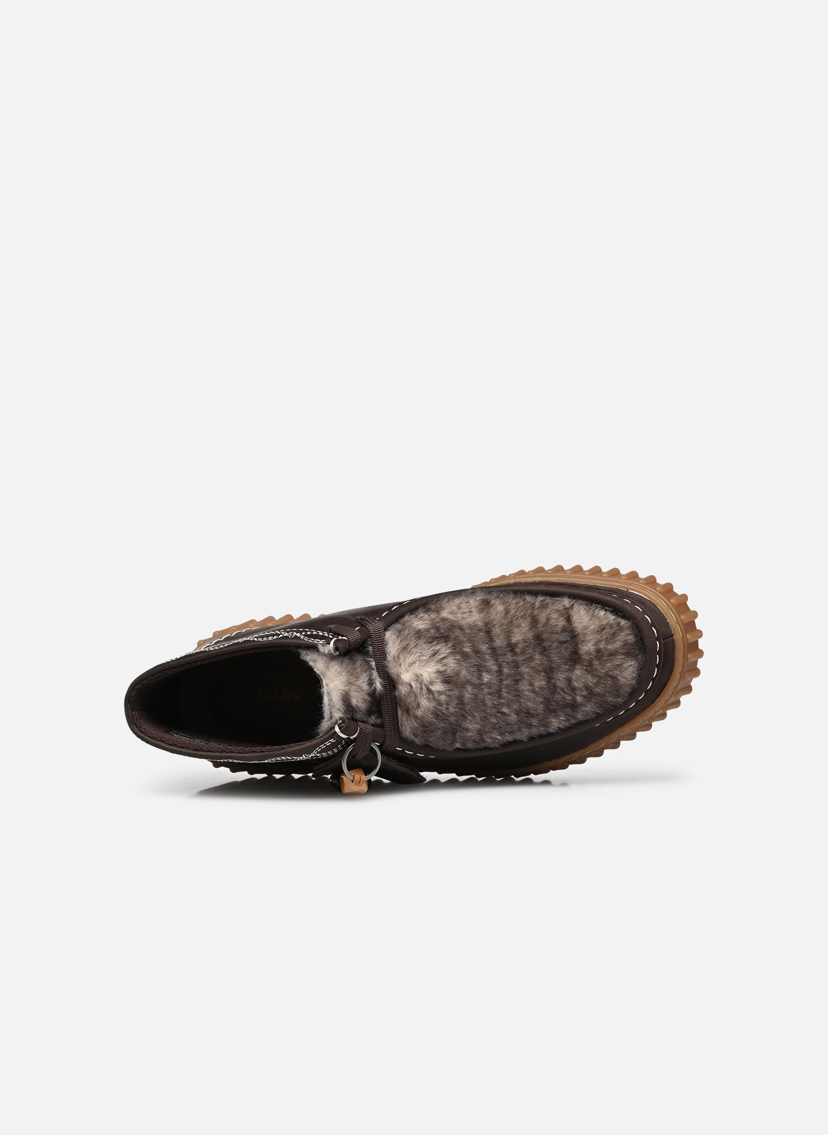 Derbies Torhill Moss femme marron Clarks Derbies Torhill Moss femme marron DARK BROWN INT