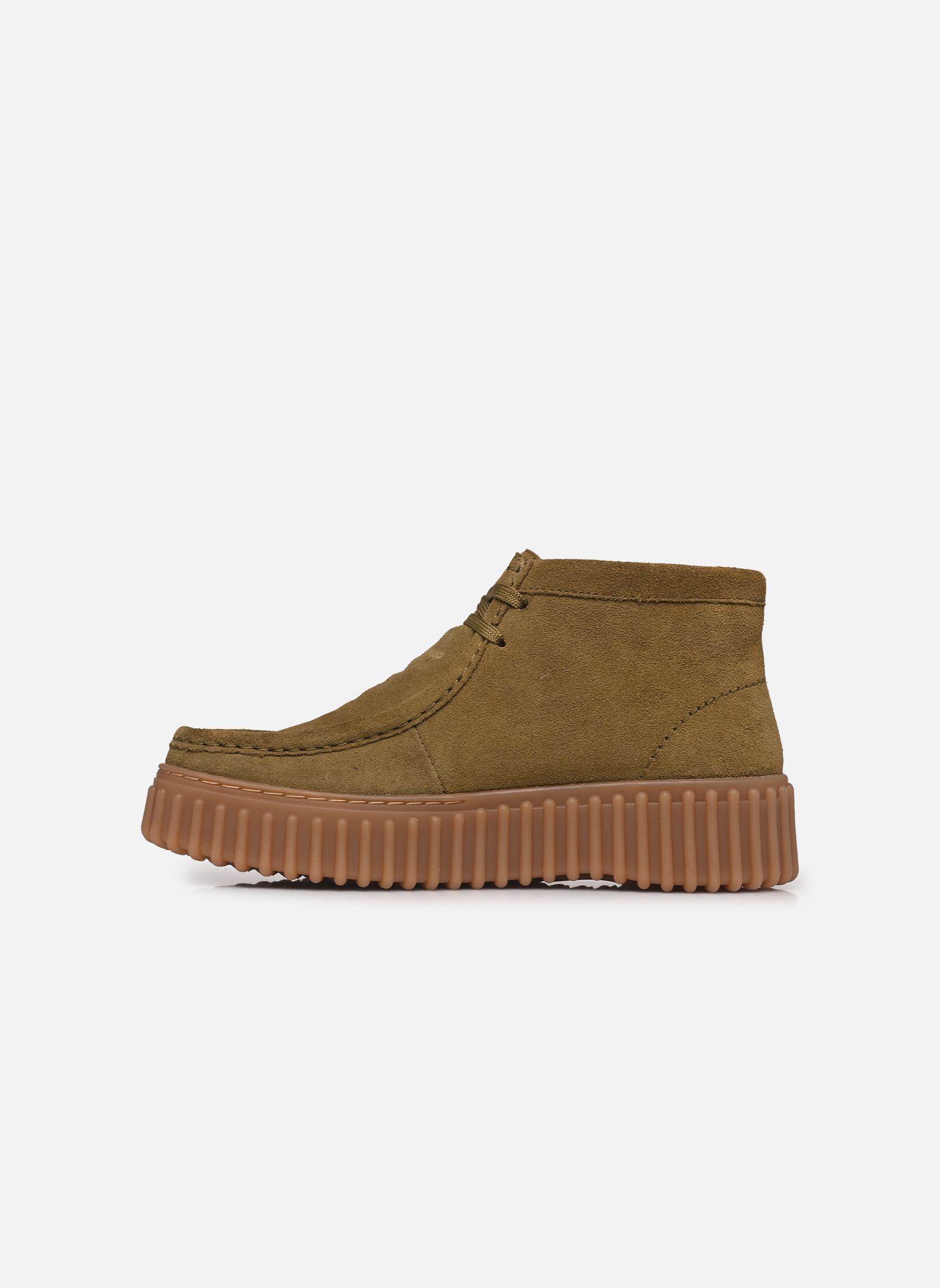 Derbies Torhill Moss femme vert Clarks Derbies Torhill Moss femme vert OLIVE SUEDE