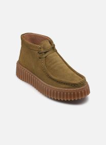Derbies Torhill Moss femme vert