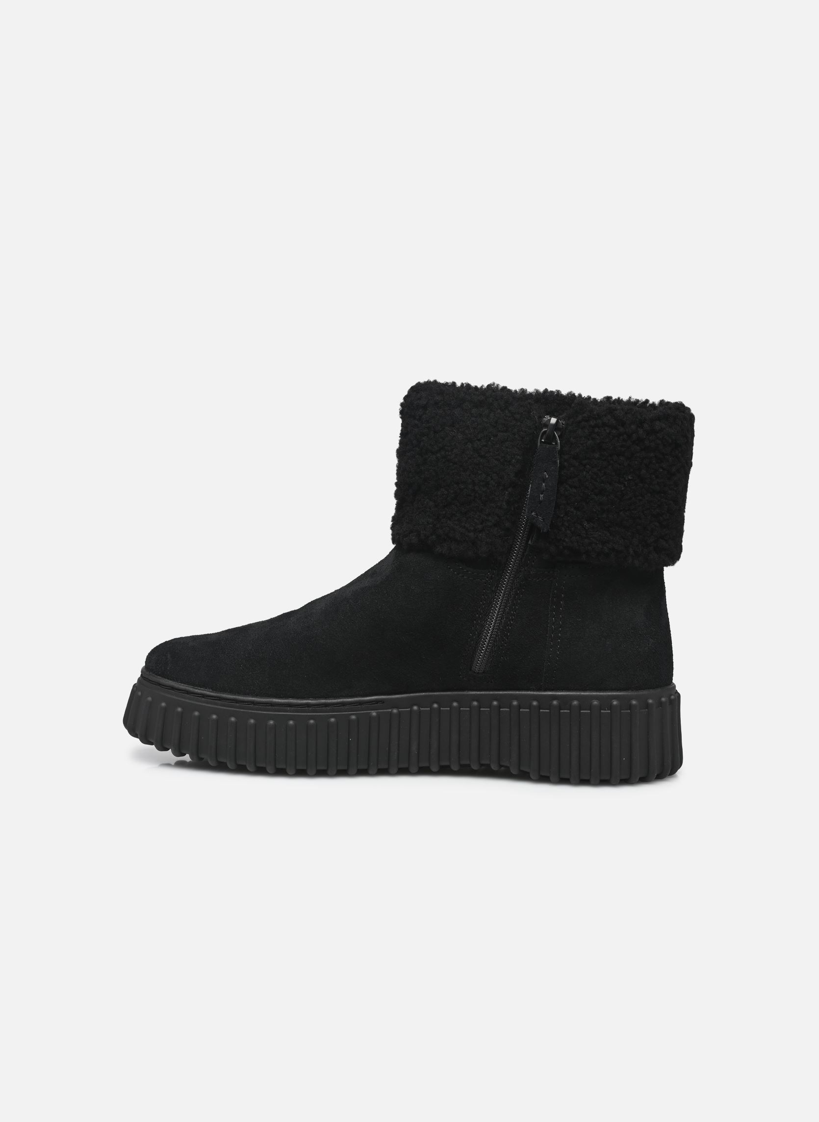 Bottines fourrées Torhill Turn femme noir Clarks Bottines fourrées Torhill Turn femme noir BLACK WLINED SDE