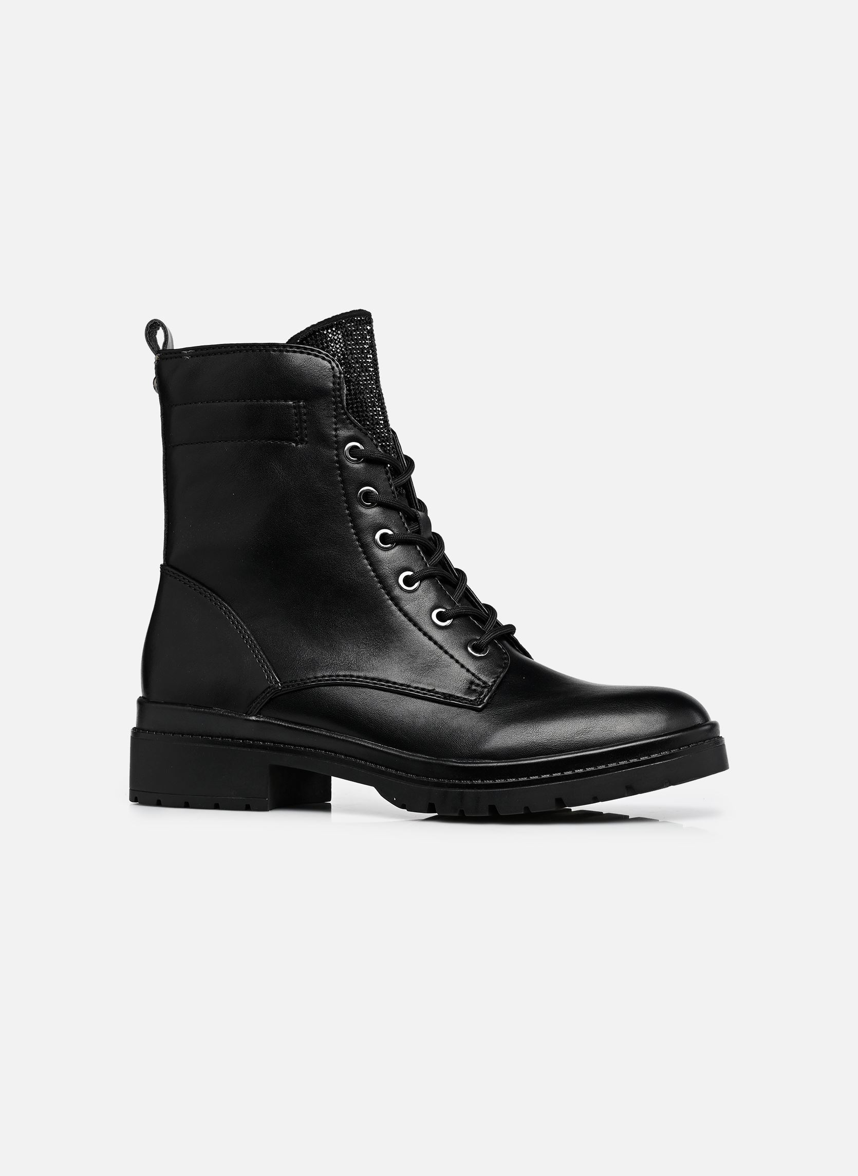 Veterlaarsjes 25236-43 dames zwart Tamaris Veterlaarsjes 25236-43 dames zwart BLACK GLAM