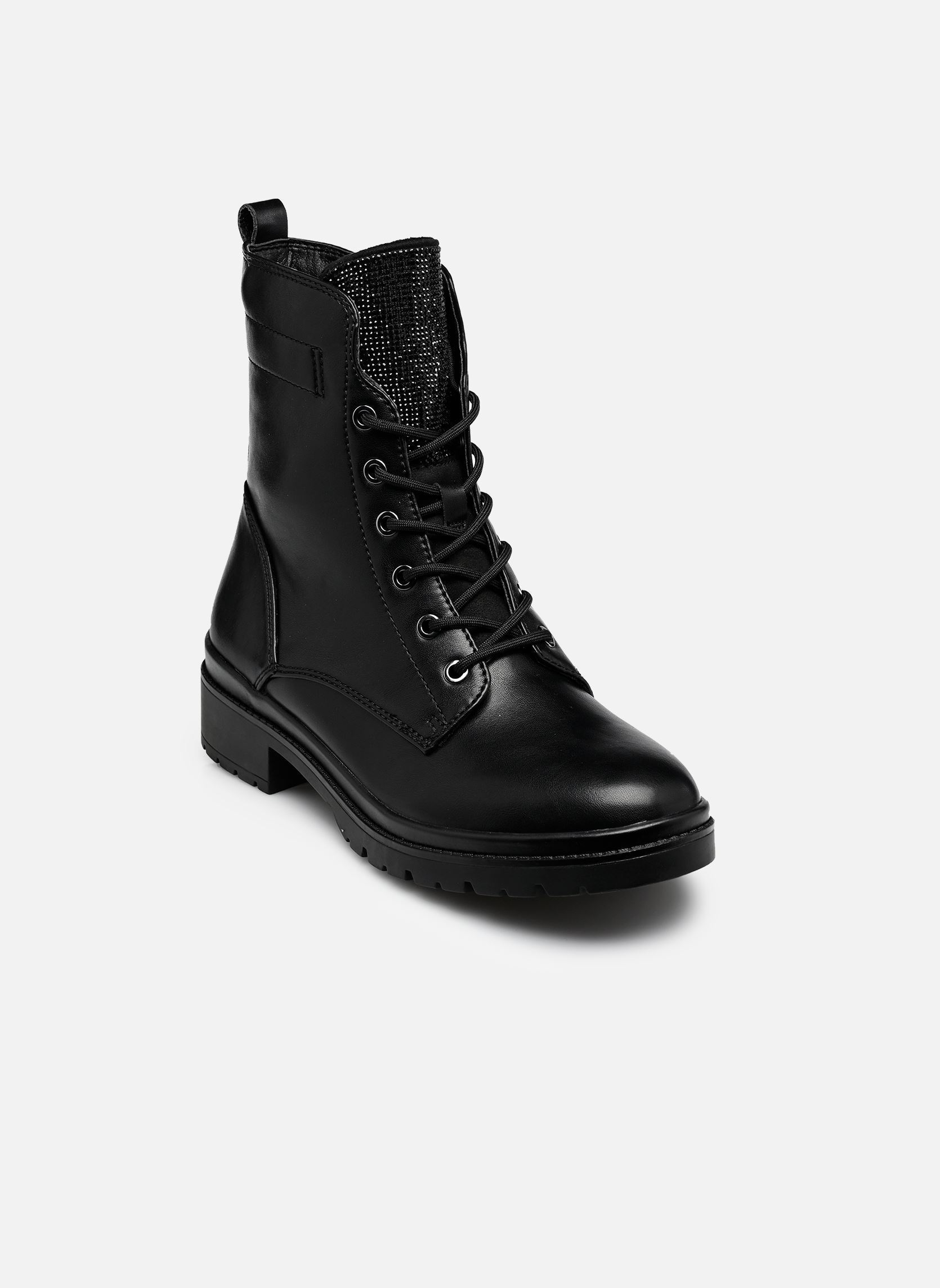 Veterlaarsjes 25236-43 dames zwart Tamaris Veterlaarsjes 25236-43 dames zwart BLACK GLAM