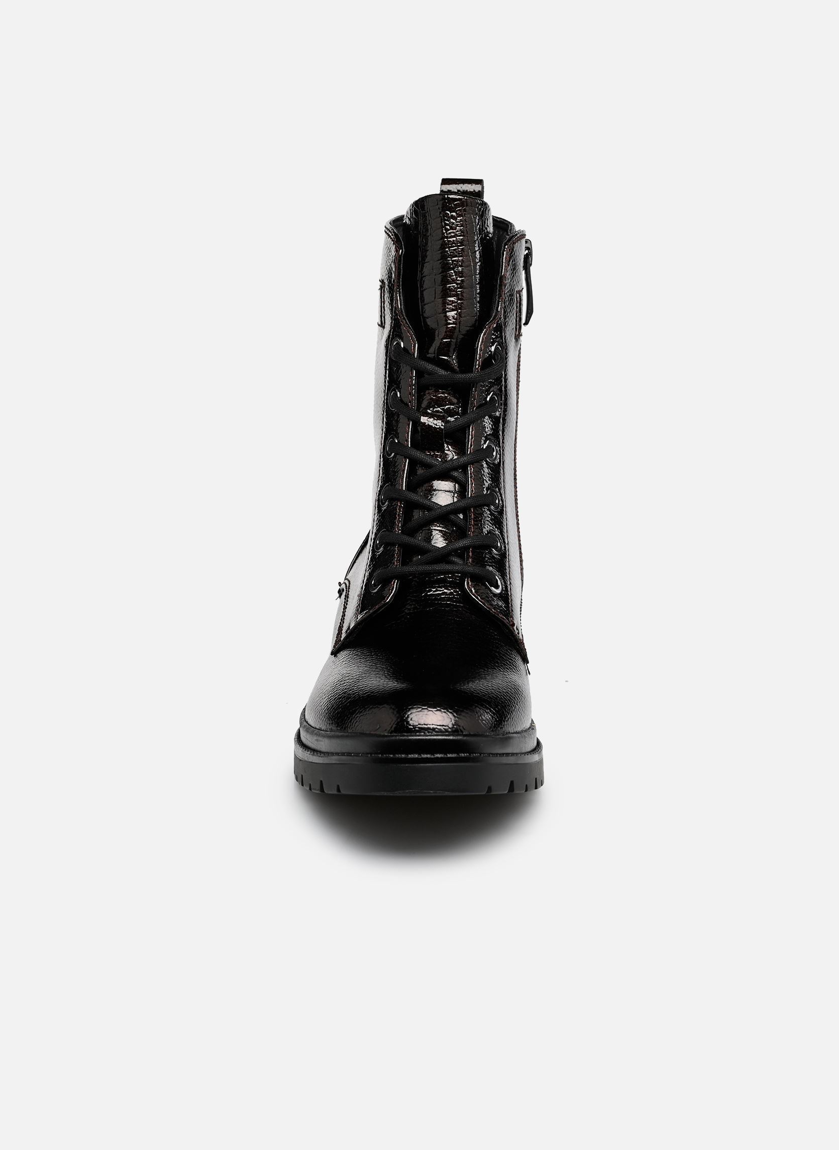 Veterlaarsjes 25236-43 dames zwart Tamaris Veterlaarsjes 25236-43 dames zwart MOCCA PATENT