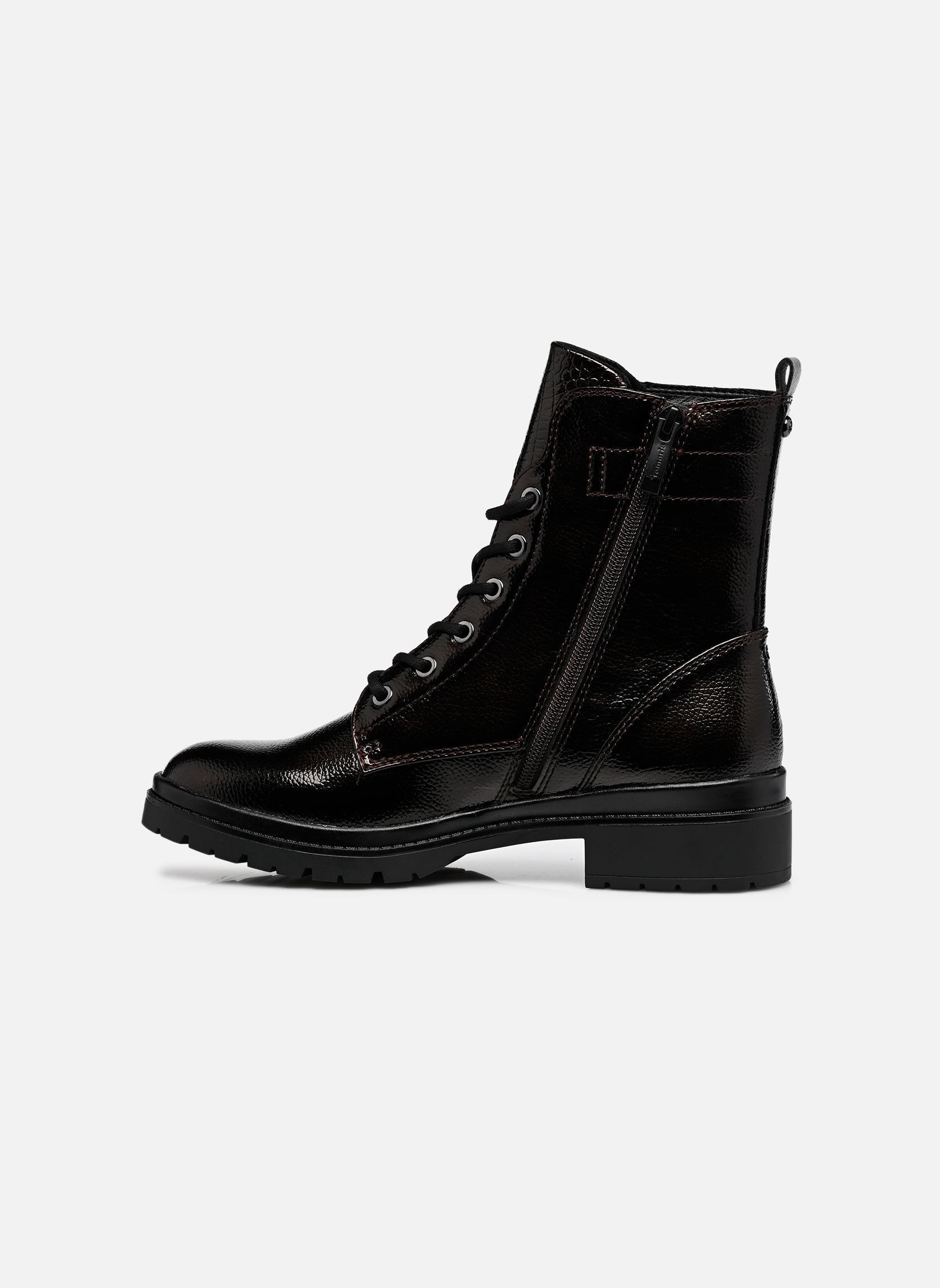 Veterlaarsjes 25236-43 dames zwart Tamaris Veterlaarsjes 25236-43 dames zwart MOCCA PATENT