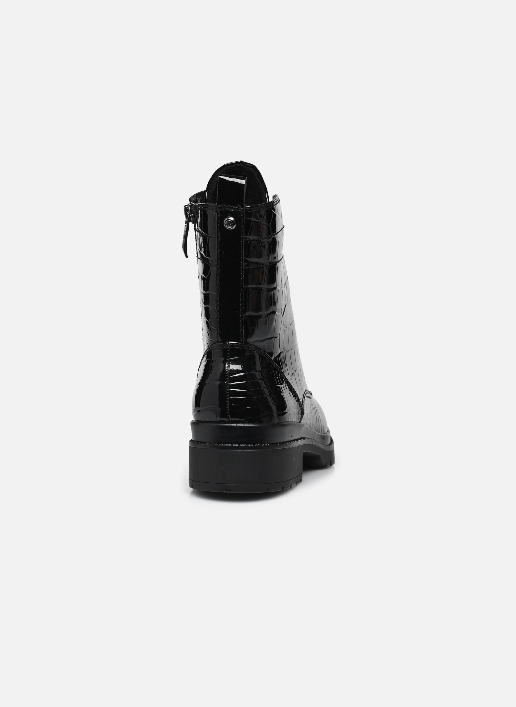 Veterlaarsjes 25236-43 dames zwart Tamaris Veterlaarsjes 25236-43 dames zwart BLACK CROCO