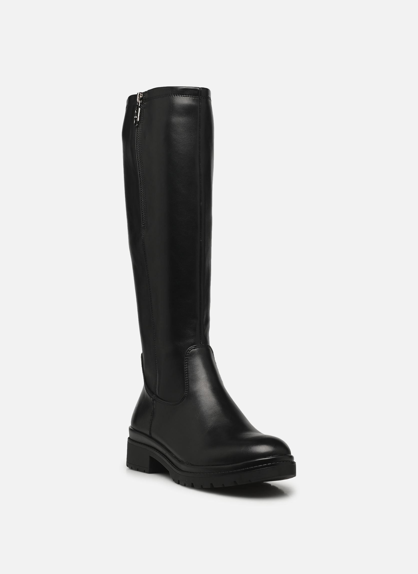 Leather Leder Reitstiefel Reitstiefel Damen GeschnÃ¼rt Boots Black