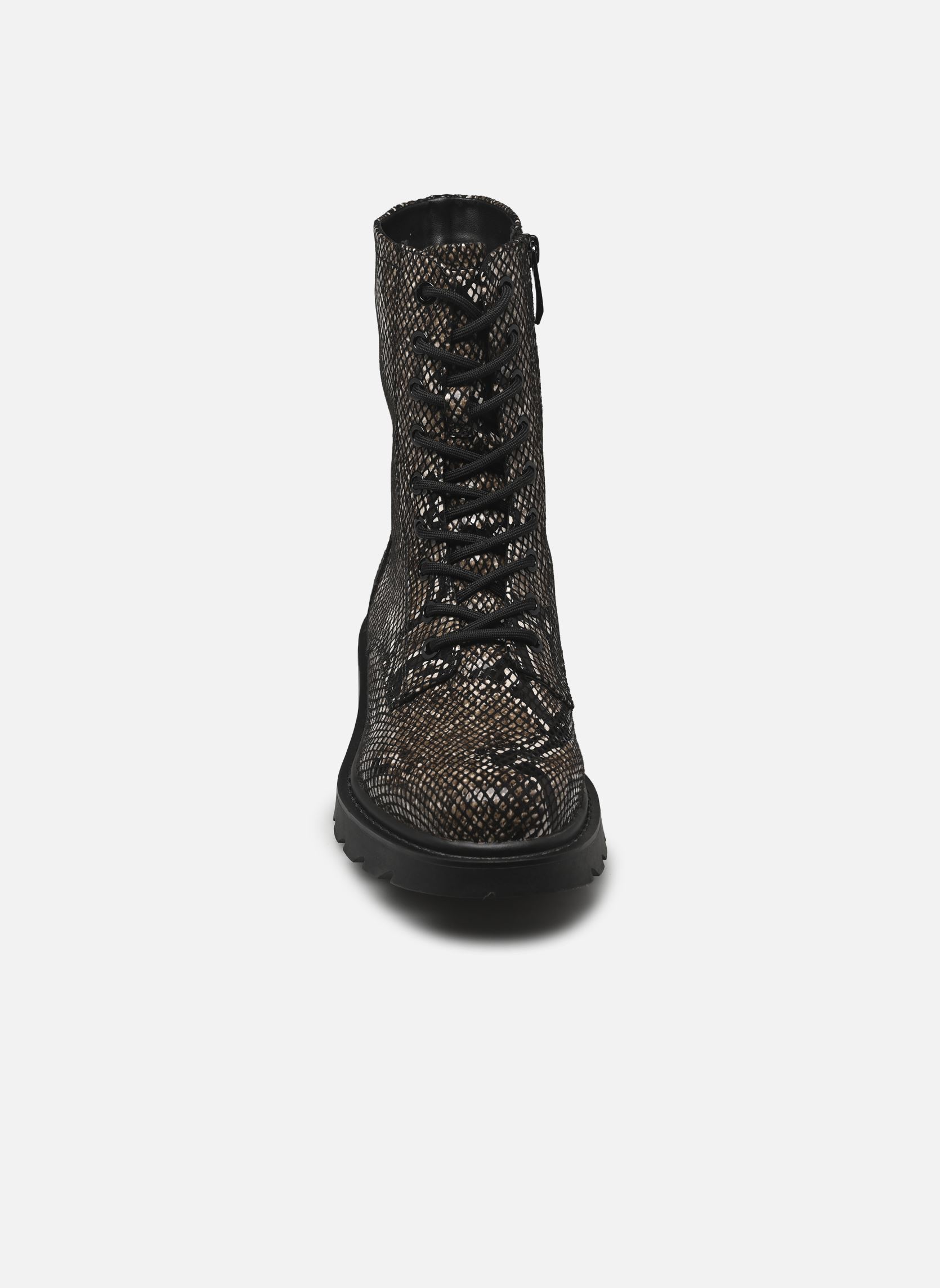 Stivaletti con lacci 25918-43 donna nero Tamaris Stivaletti con lacci 25918-43 donna nero BLACK SNAKE