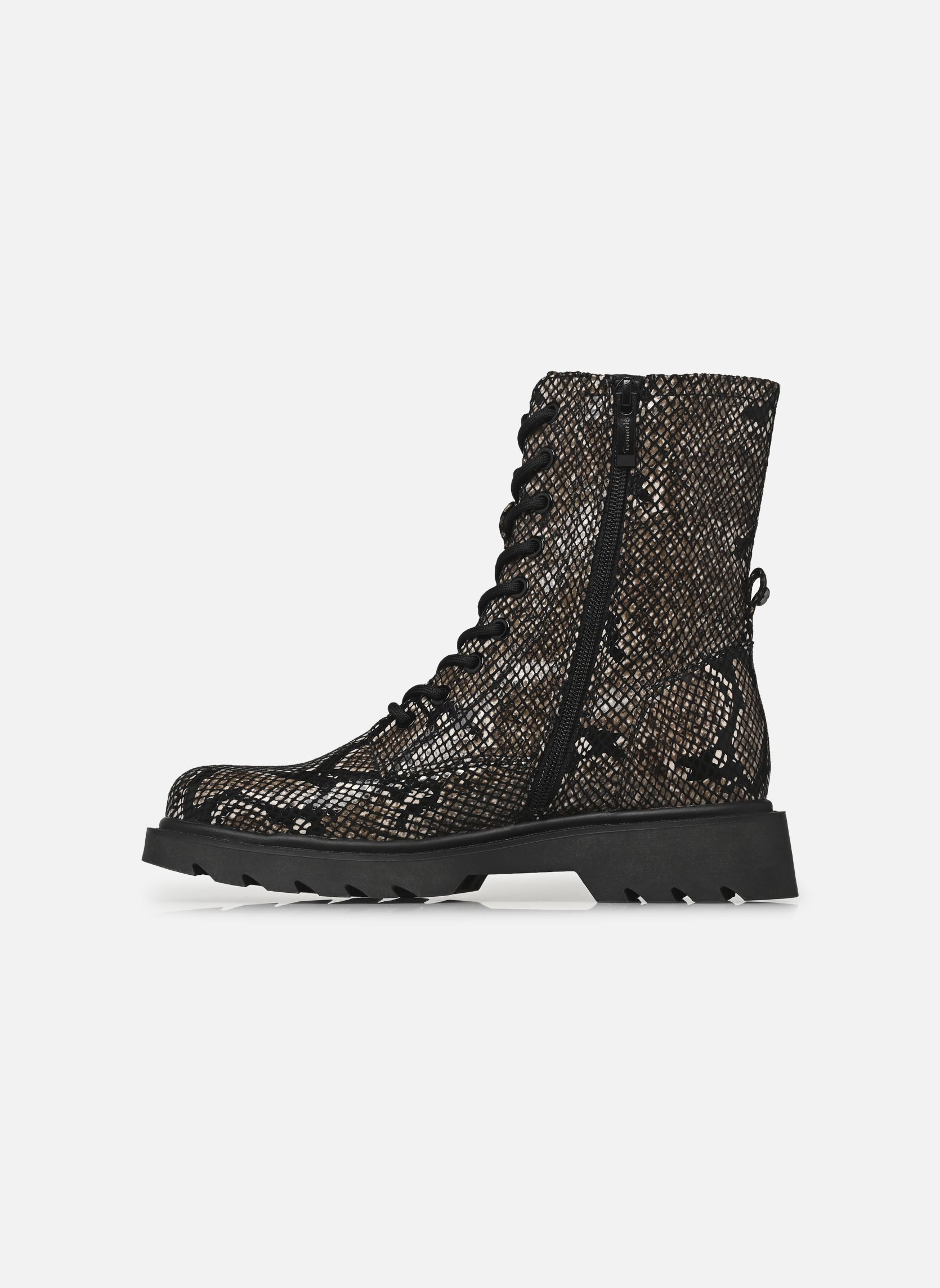 Stivaletti con lacci 25918-43 donna nero Tamaris Stivaletti con lacci 25918-43 donna nero BLACK SNAKE