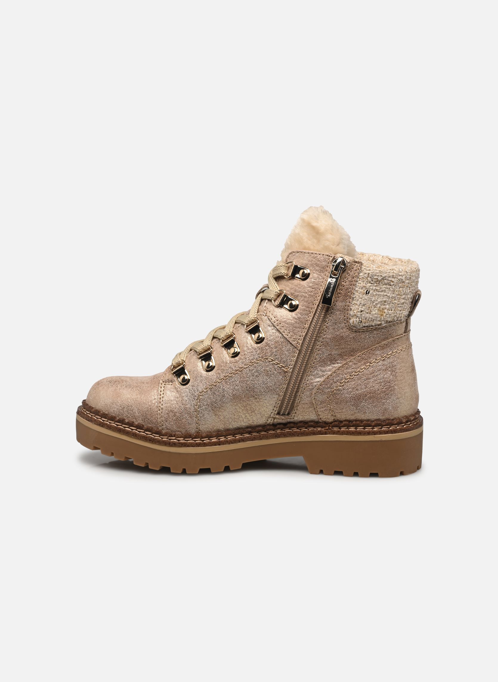 Bottines fourrées 26263-43 femme or et bronze Tamaris Bottines fourrées 26263-43 femme or et bronze LIGHT GOLD