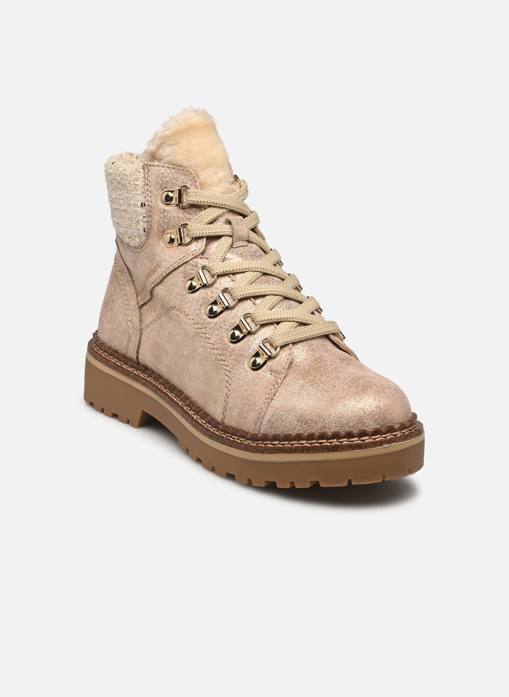 Bottines fourrées 26263-43 femme or et bronze Tamaris Bottines fourrées 26263-43 femme or et bronze LIGHT GOLD