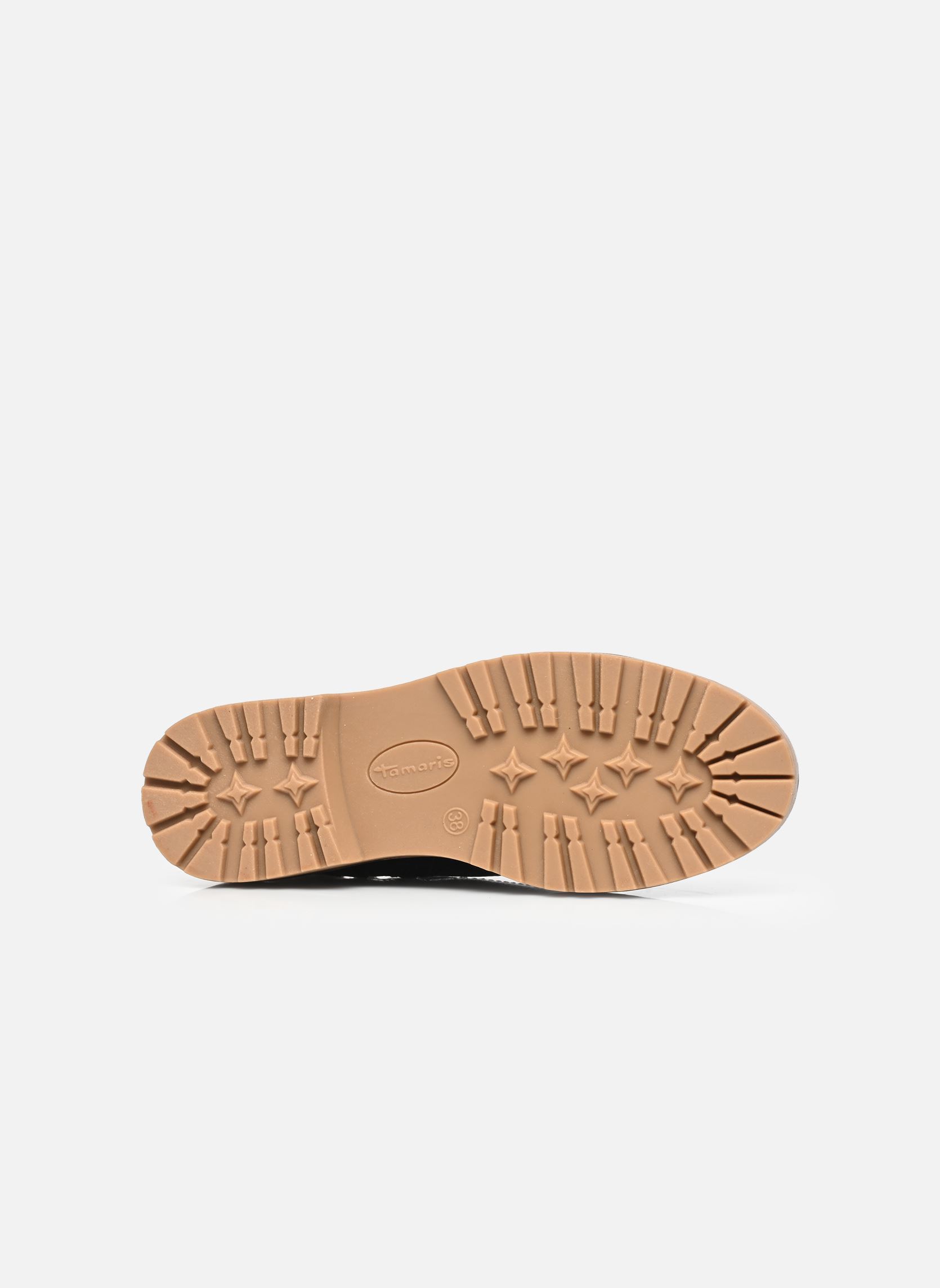 Gevoerde enkellaarsjes 26264-43 dames zwart Tamaris Gevoerde enkellaarsjes 26264-43 dames zwart BLACK PATENT