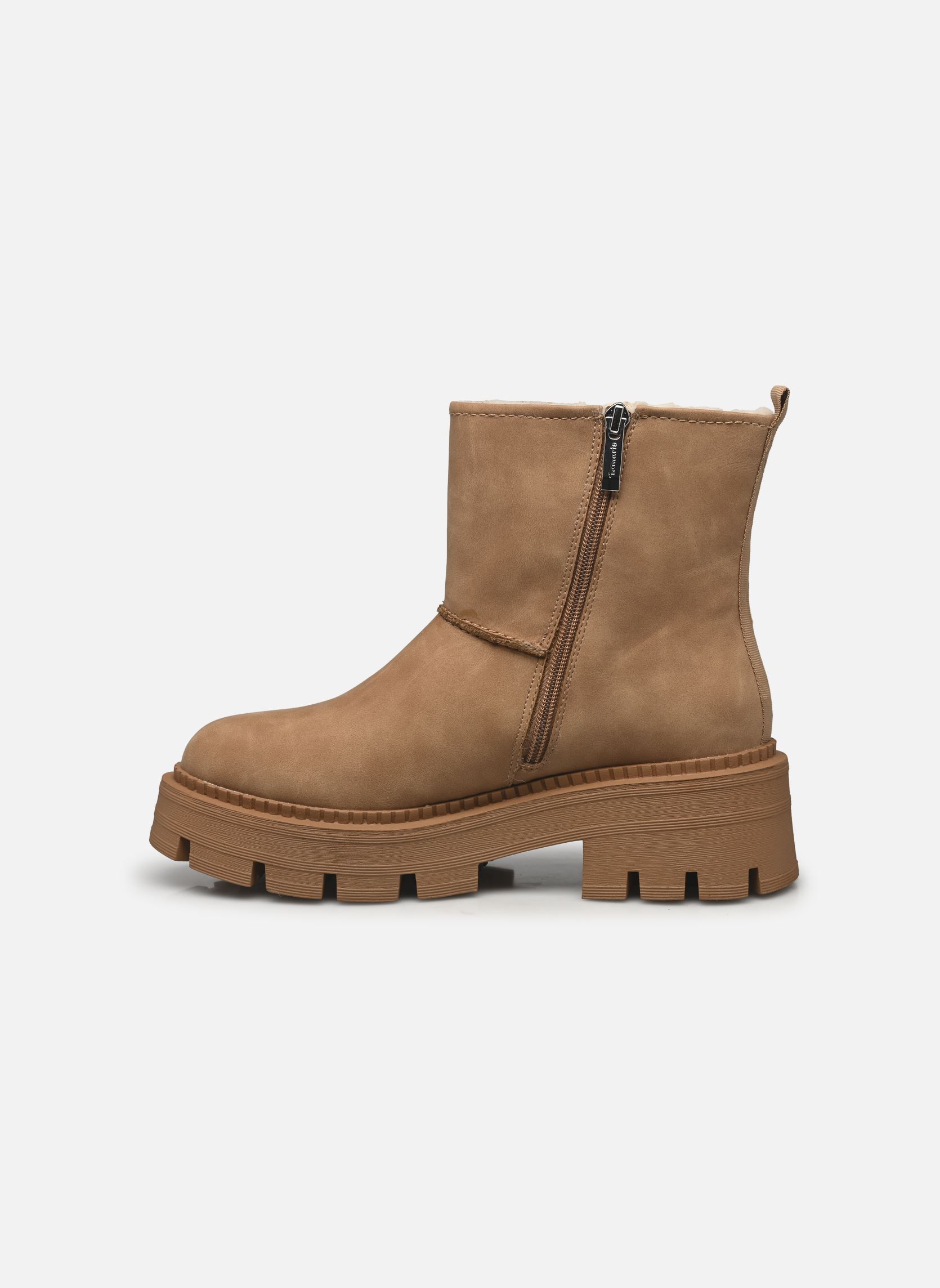 Bottines fourrées 26439-43 femme marron Tamaris Bottines fourrées 26439-43 femme marron CAMEL