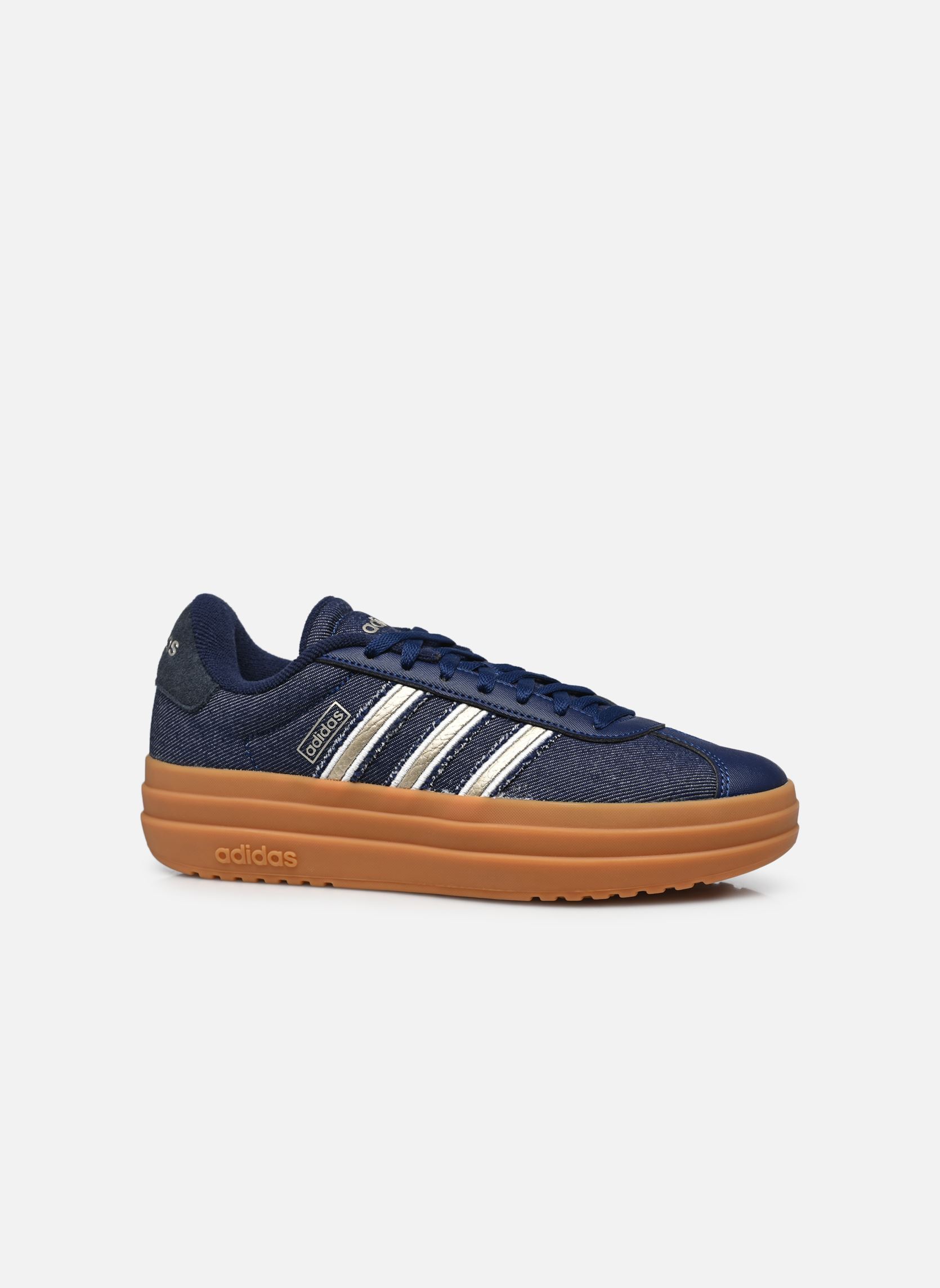 Baskets VL COURT BOLD femme bleu adidas sportswear Baskets VL COURT BOLD femme bleu DARK BLUE SILVER