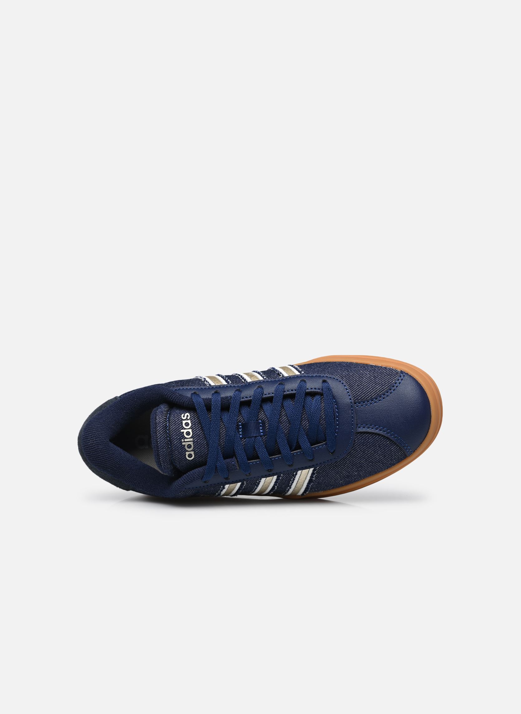 Baskets VL COURT BOLD femme bleu adidas sportswear Baskets VL COURT BOLD femme bleu DARK BLUE SILVER