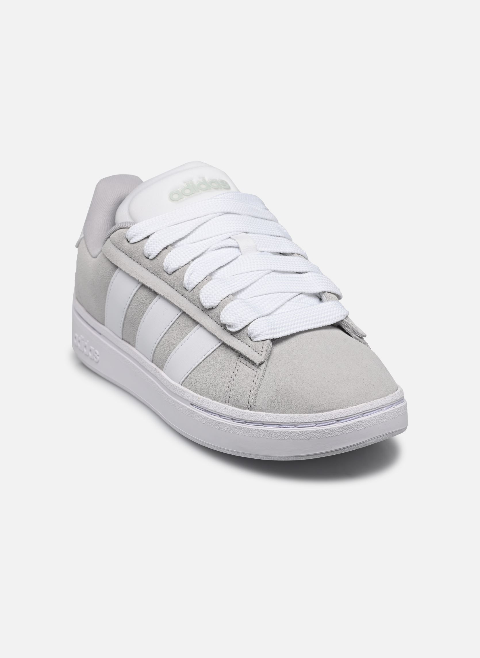Niedrige Sneaker Grand Court Alpha 00s M herren grau adidas sportswear Niedrige Sneaker Grand Court Alpha 00s M herren grau GRIDEU/FTWBLA/GRIDEU
