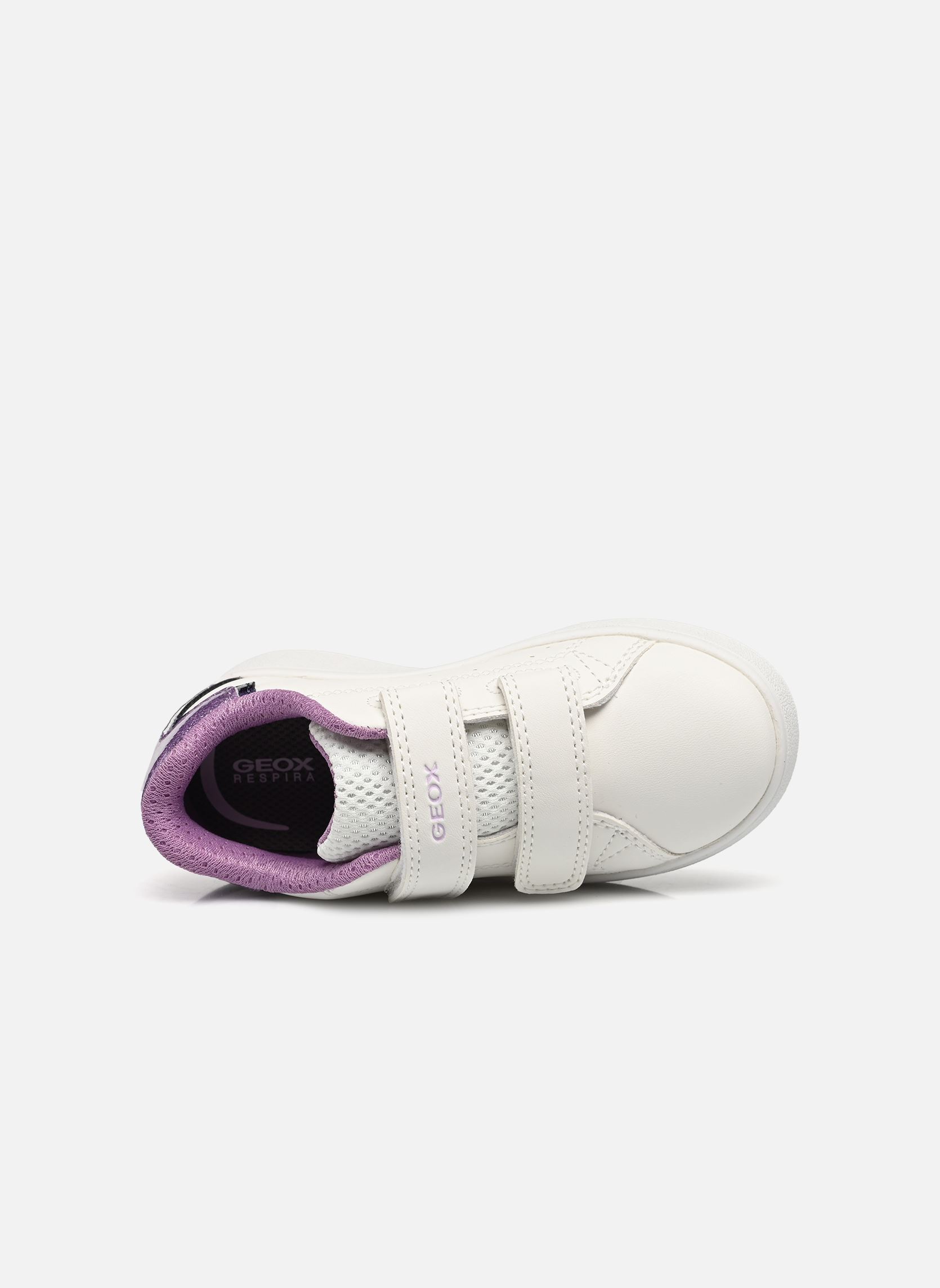 Baskets basses B Eclyper Girl C fille blanc Geox Baskets basses B Eclyper Girl C fille blanc White/lavender