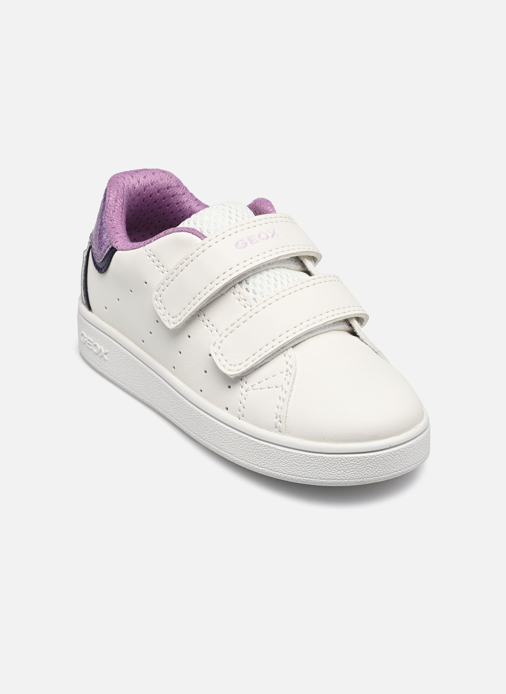 Baskets basses B Eclyper Girl C fille blanc Geox Baskets basses B Eclyper Girl C fille blanc White/lavender
