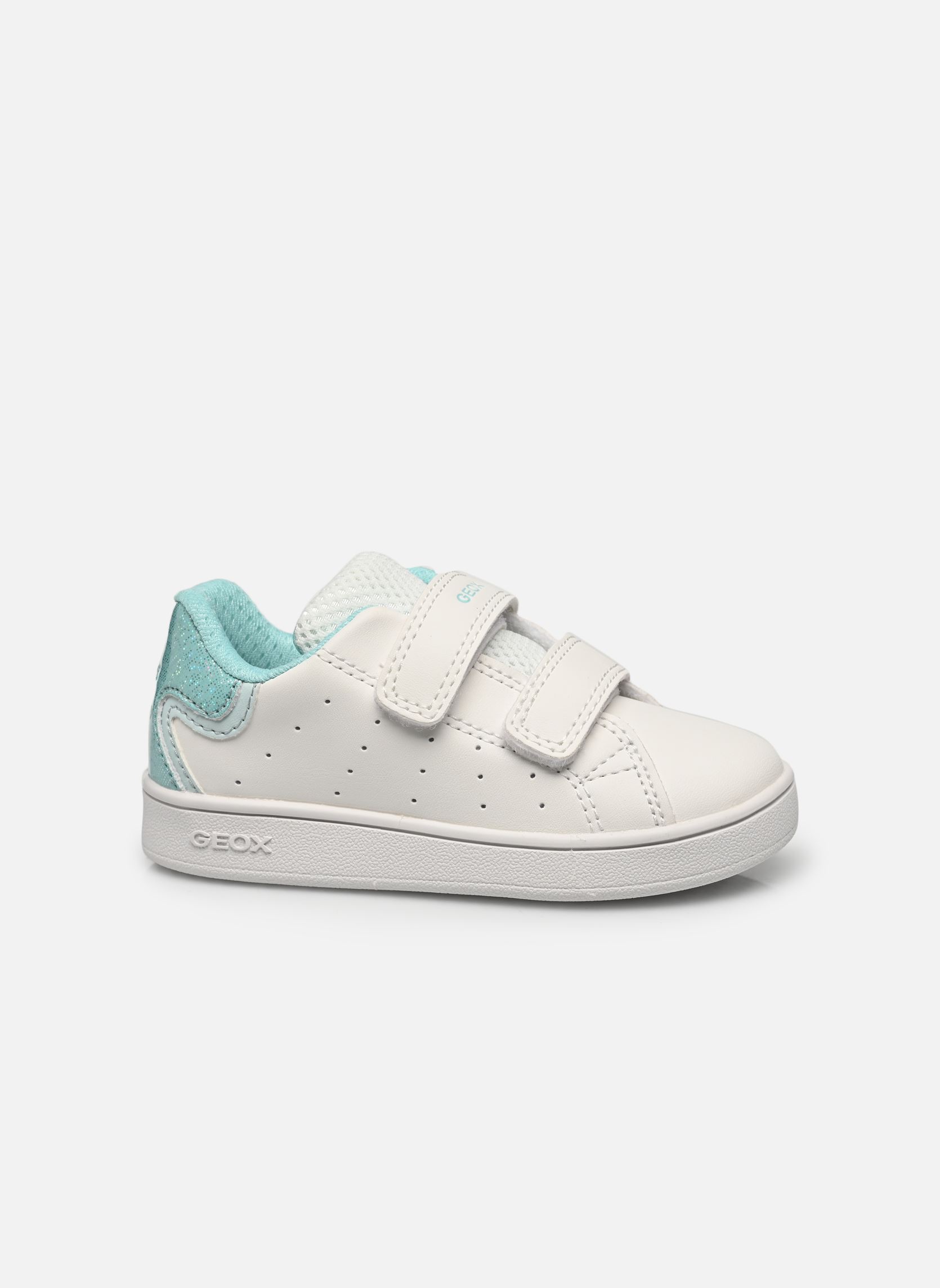 Niedrige Sneaker B Eclyper Girl C mädchen weiß Geox Niedrige Sneaker B Eclyper Girl C mädchen weiß BLANC/AQUA
