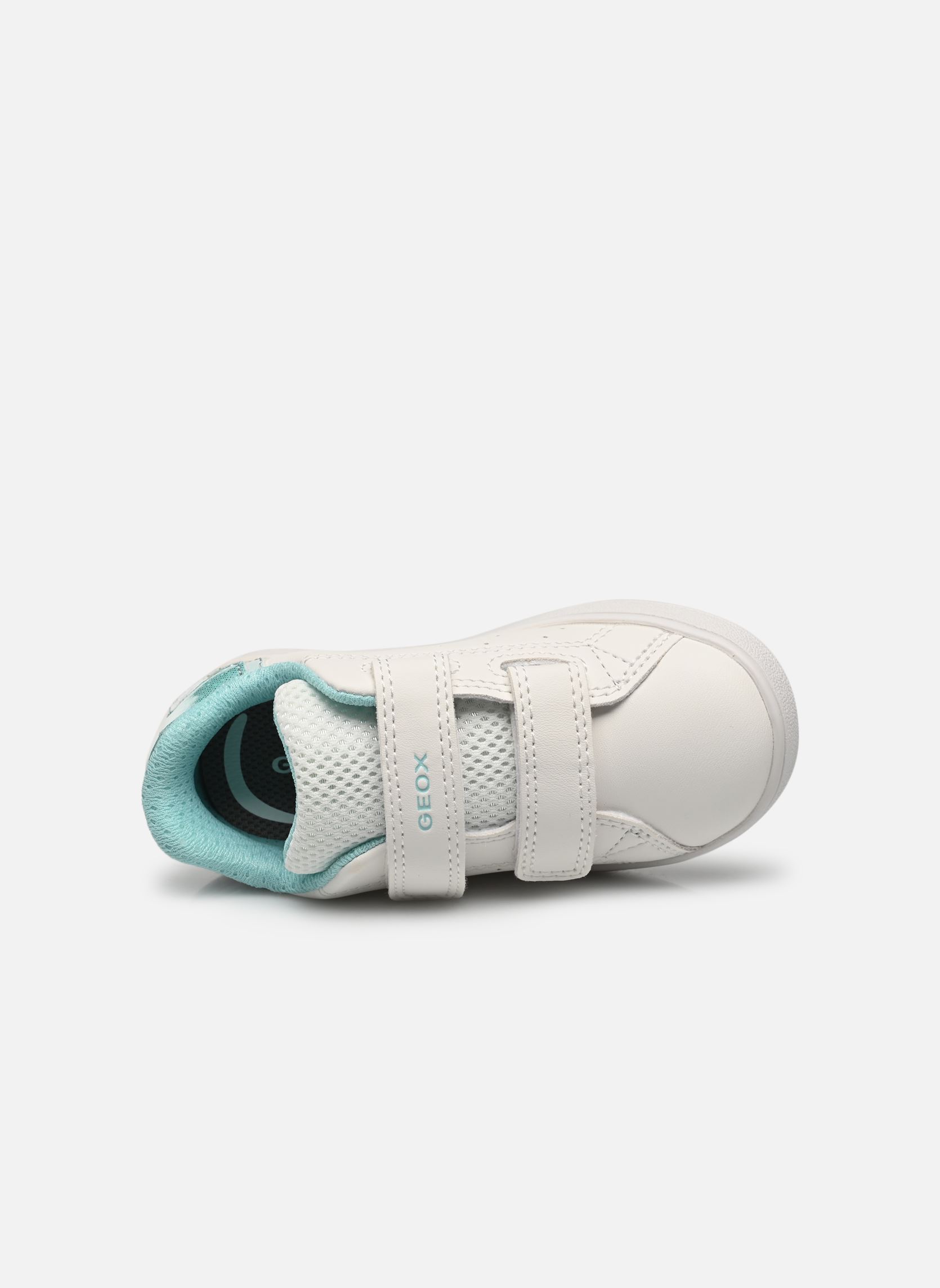 Niedrige Sneaker B Eclyper Girl C mädchen weiß Geox Niedrige Sneaker B Eclyper Girl C mädchen weiß BLANC/AQUA