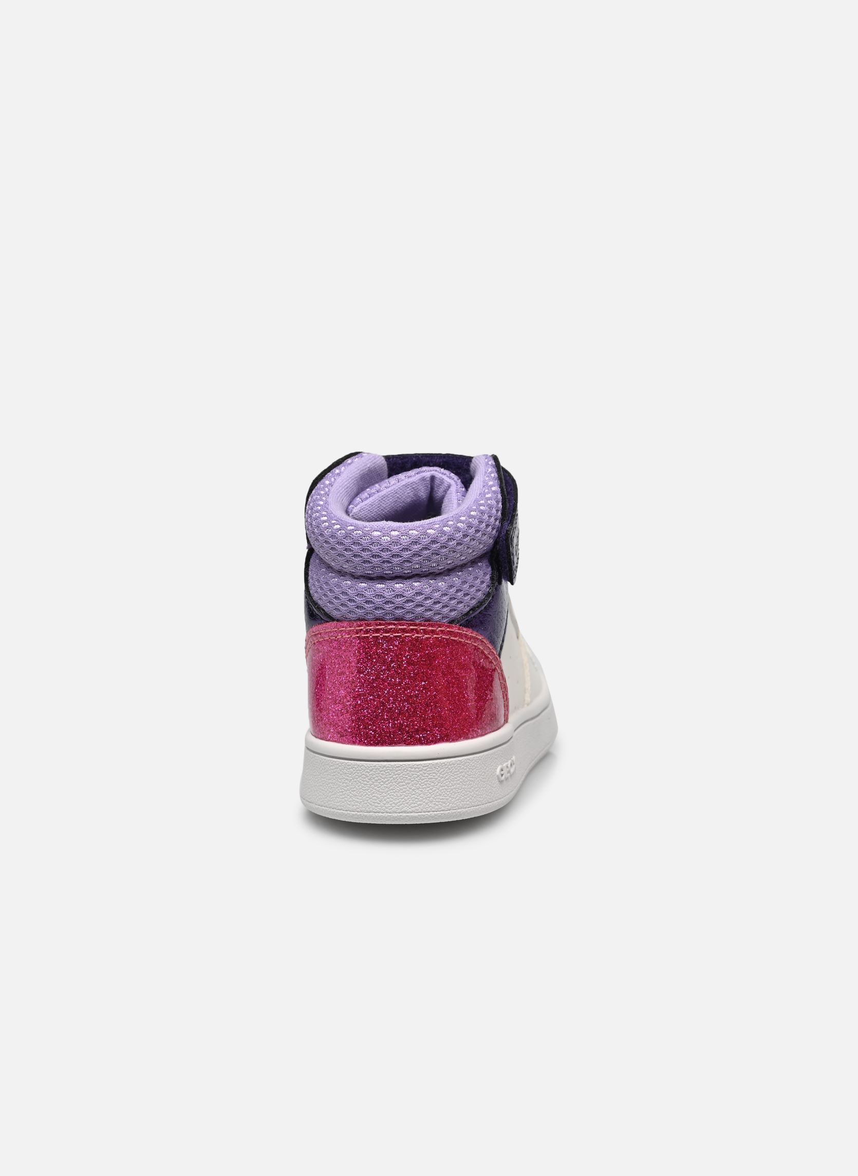 Sneakers alte B Eclyper Girl B bambina bianco Geox Sneakers alte B Eclyper Girl B bambina bianco White/lavender 2