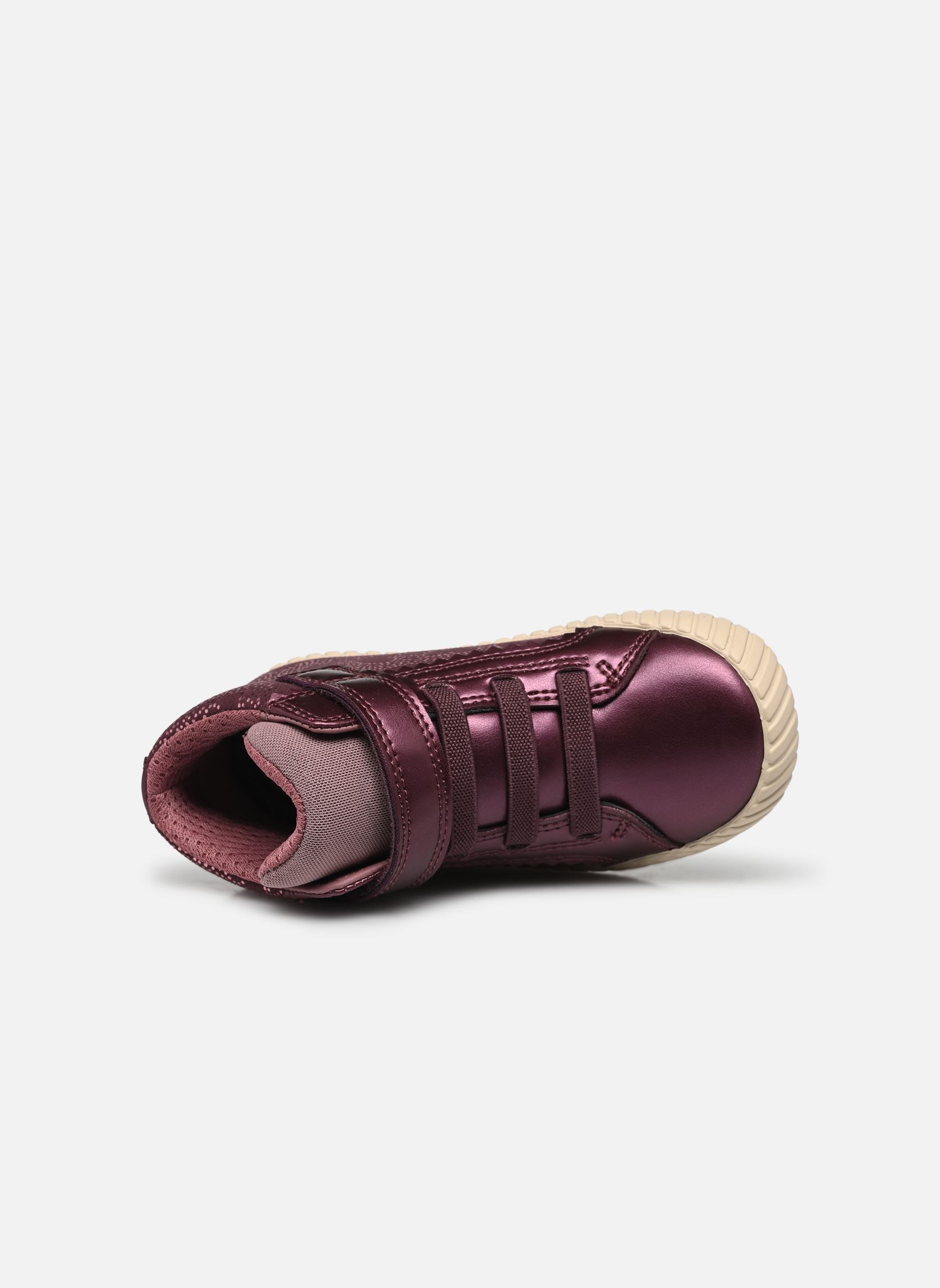 Baskets hautes B Mirroless Girl fille violet Geox Baskets hautes B Mirroless Girl fille violet PRUNE