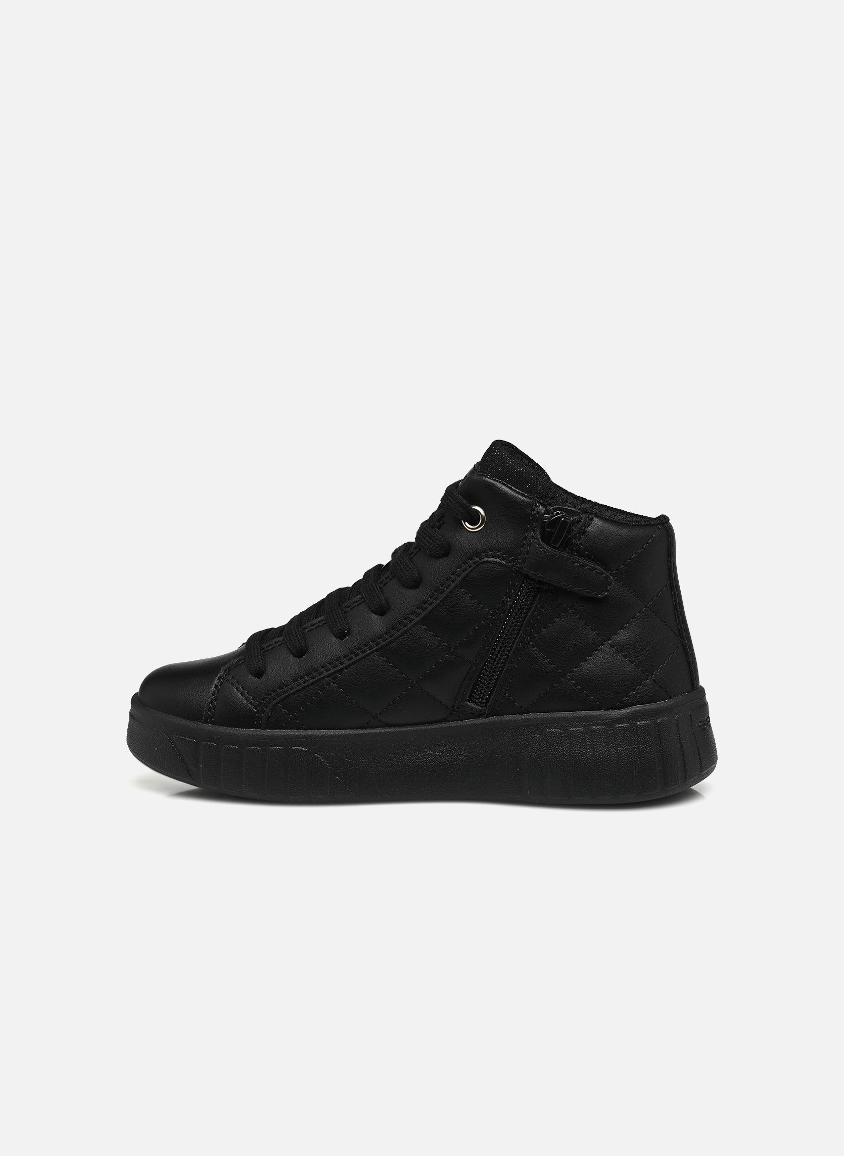 Baskets hautes J Mikiroshi Girl fille noir Geox Baskets hautes J Mikiroshi Girl fille noir Black/Platinum