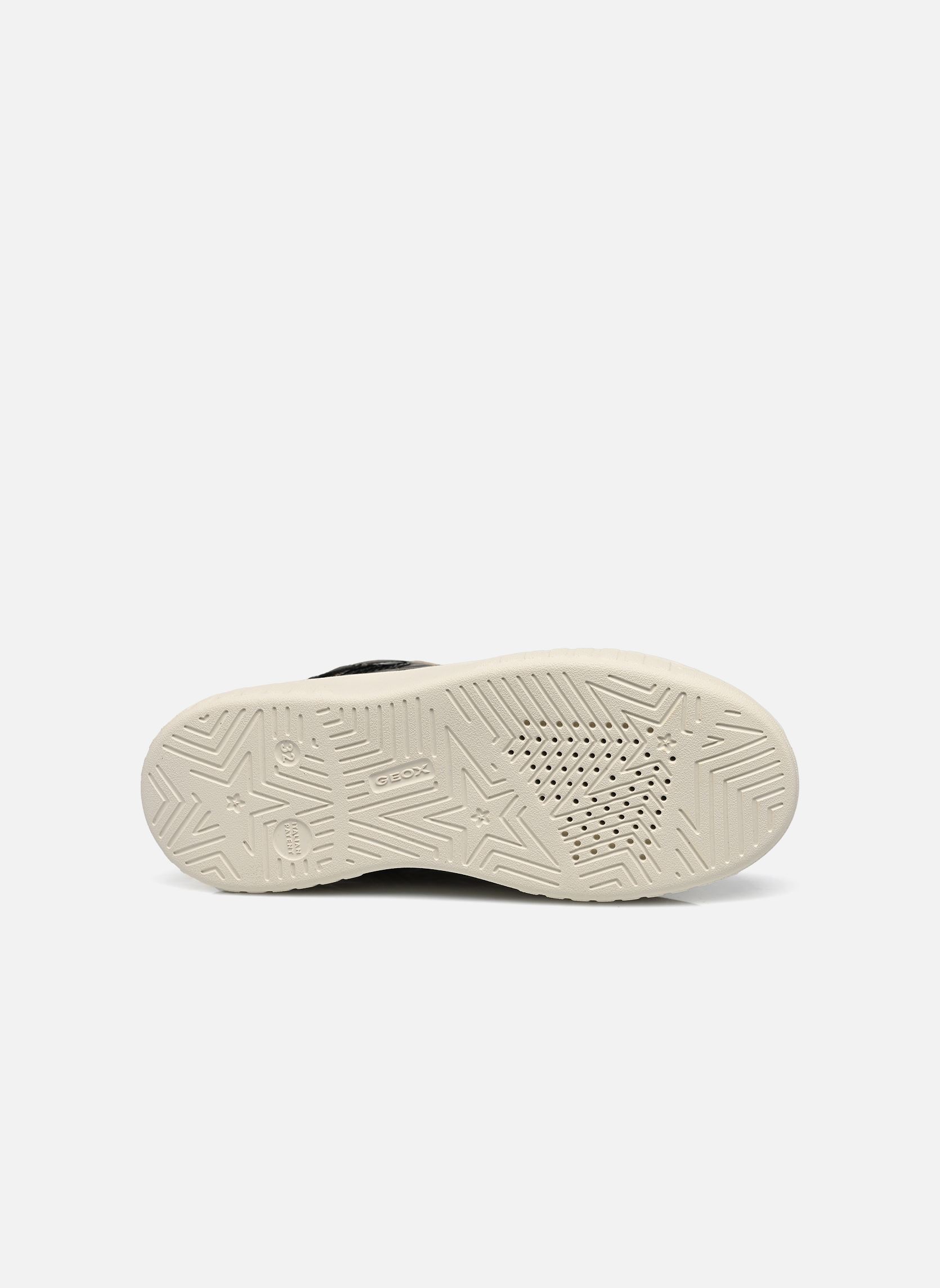 Hoge sneakers J Mikiroshi Girl meisjes goud en brons Geox Hoge sneakers J Mikiroshi Girl meisjes goud en brons Platinum/Black