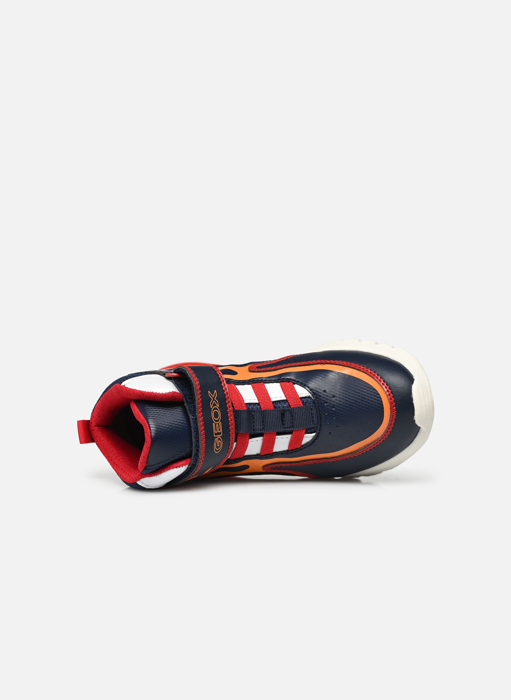 Baskets hautes J Ciberdron Boy garçon multicolore Geox Baskets hautes J Ciberdron Boy garçon multicolore Bleu Marine / Rouge