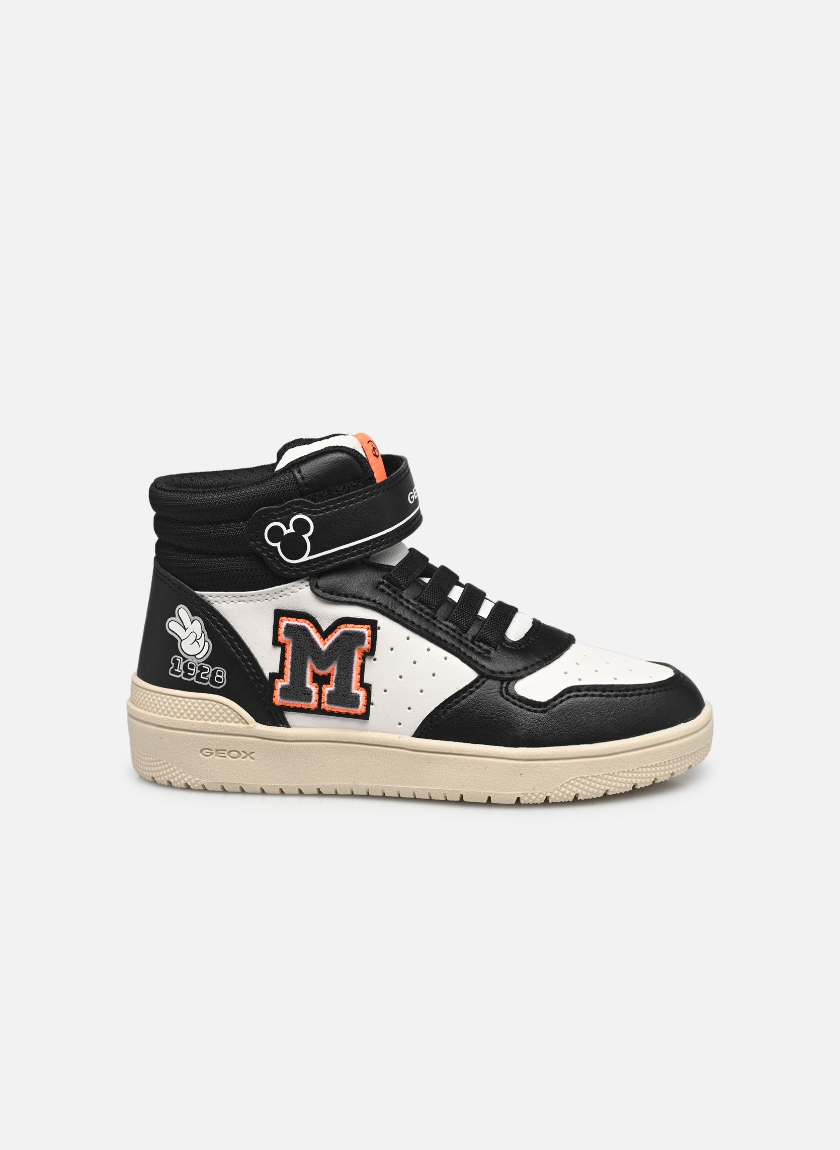Baskets hautes J Washiba Boy x Disney garçon noir Geox Baskets hautes J Washiba Boy x Disney garçon noir Noir/blanc