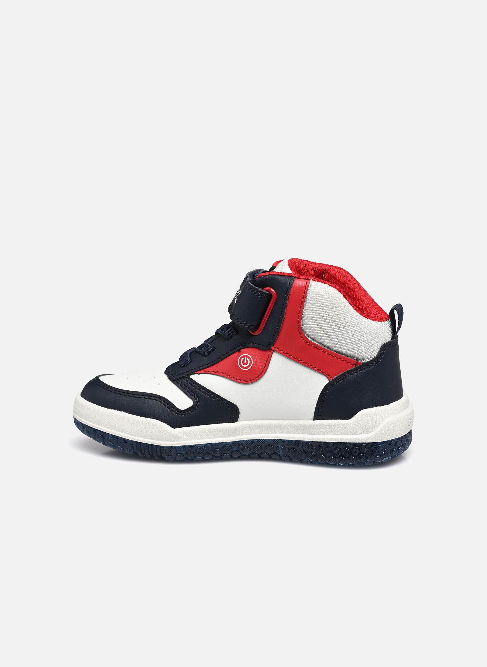 Baskets hautes J Buzzerlight Boy garçon multicolore Geox Baskets hautes J Buzzerlight Boy garçon multicolore BLEU MARINE/BLANC