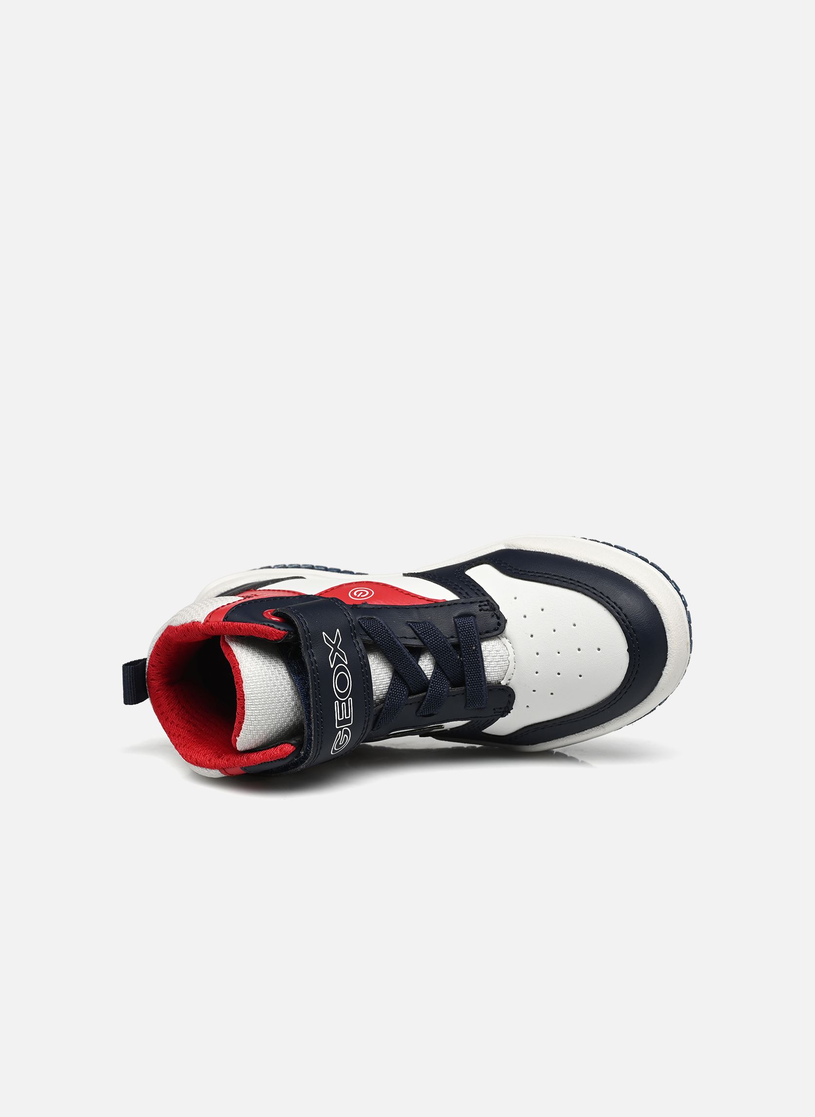 Baskets hautes J Buzzerlight Boy garçon multicolore Geox Baskets hautes J Buzzerlight Boy garçon multicolore BLEU MARINE/BLANC
