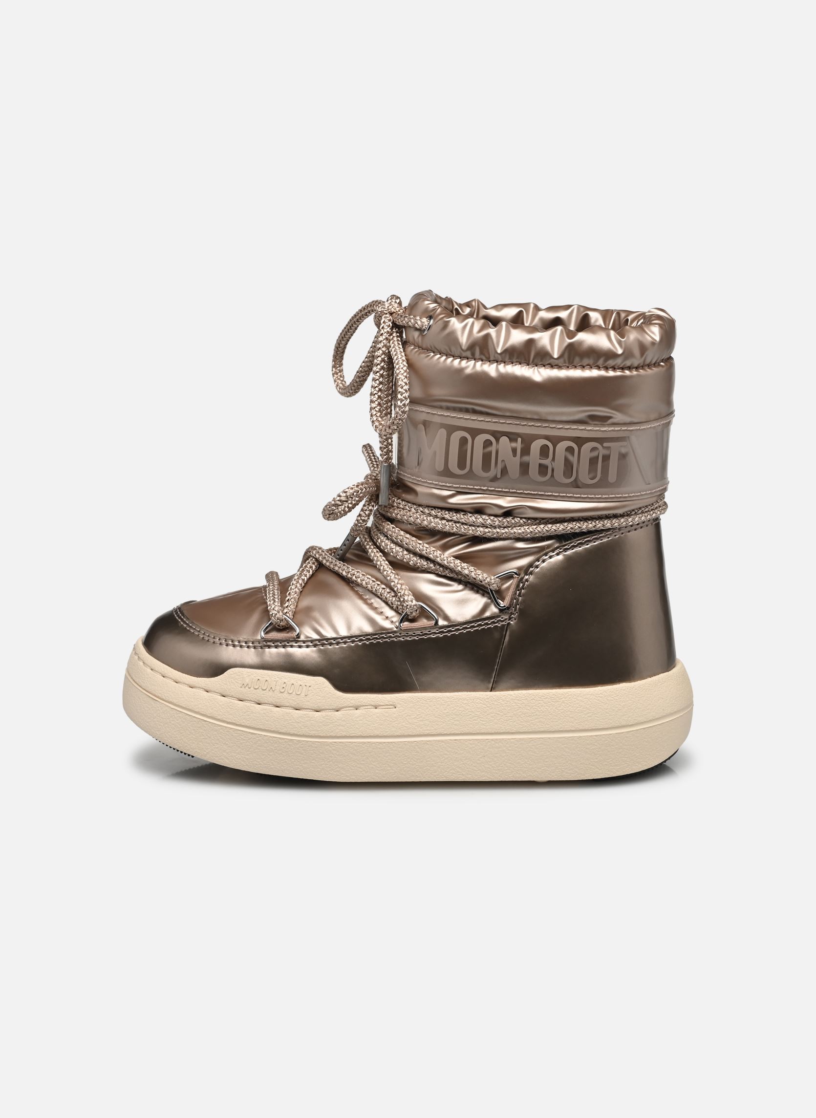 Botas de nieve MB JR PARK BOOT niña oro y bronce Moon Boot Botas de nieve MB JR PARK BOOT niña oro y bronce ROSE GOLD