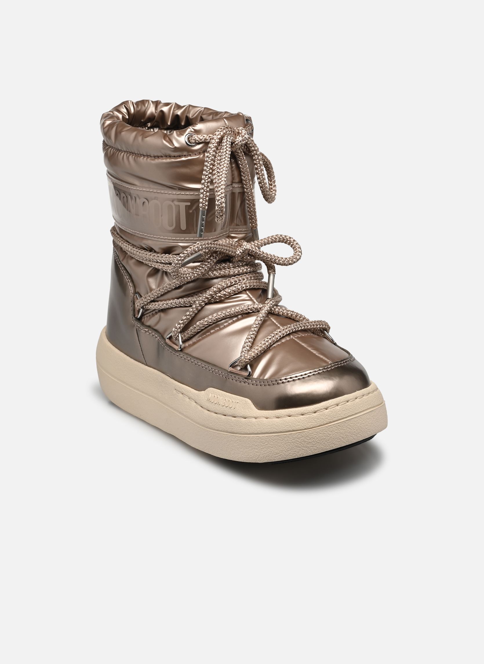 Botas de nieve MB JR PARK BOOT niña oro y bronce Moon Boot Botas de nieve MB JR PARK BOOT niña oro y bronce ROSE GOLD